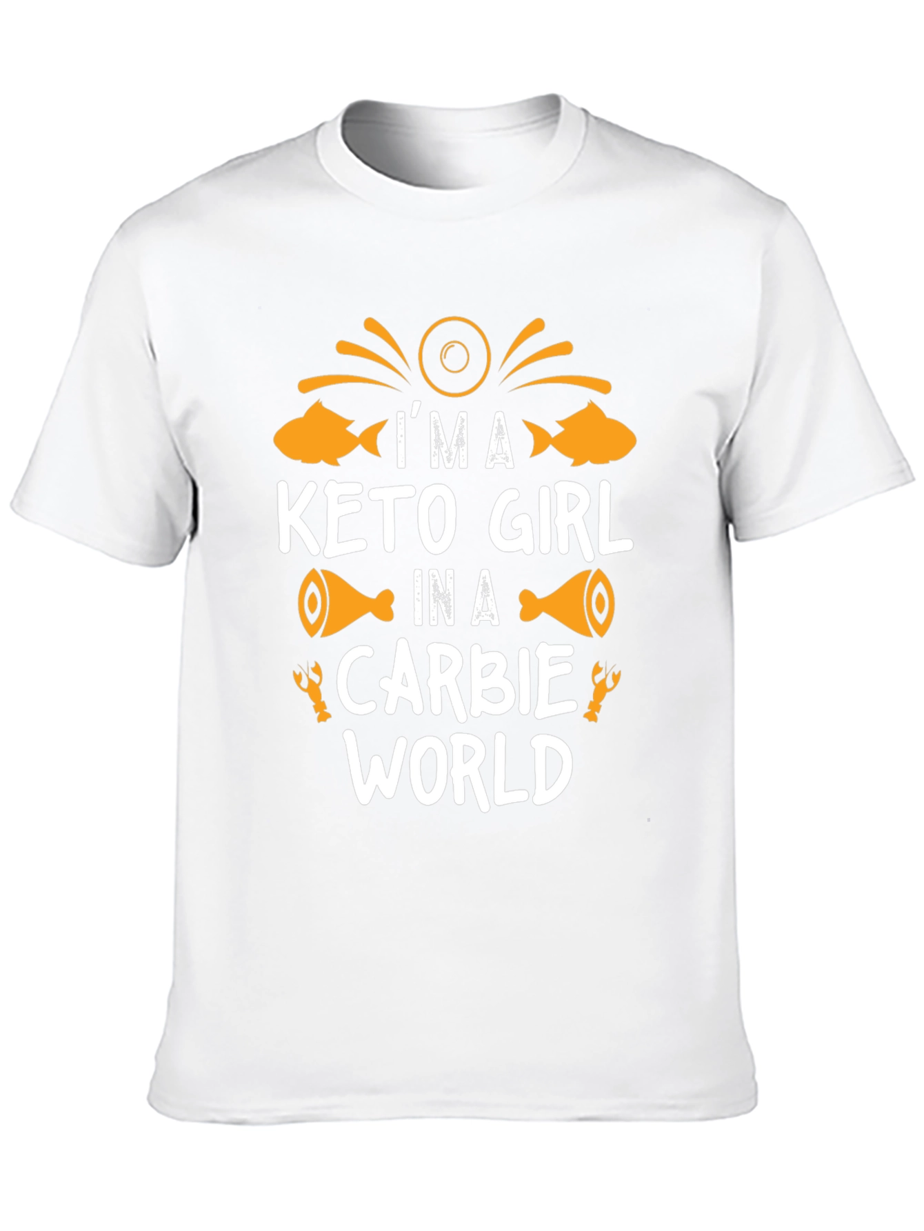 Keto Girl Carbie World Graphic T-Shirt