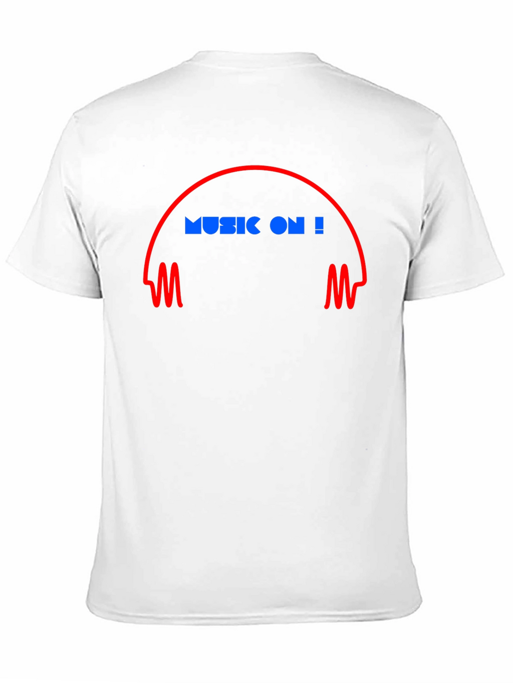 Music On T-Shirt - Bold Graphic Tee