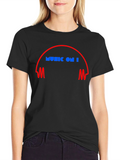 Music On T-Shirt - Bold Graphic Tee