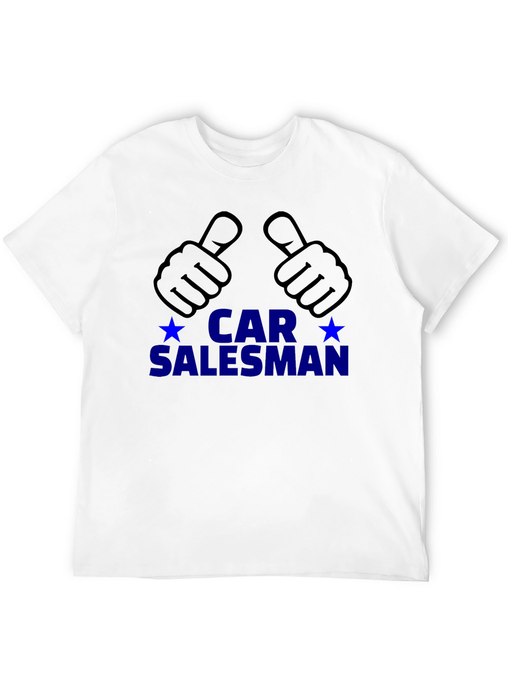 Car Salesman T-Shirt - Thumbs Up Design