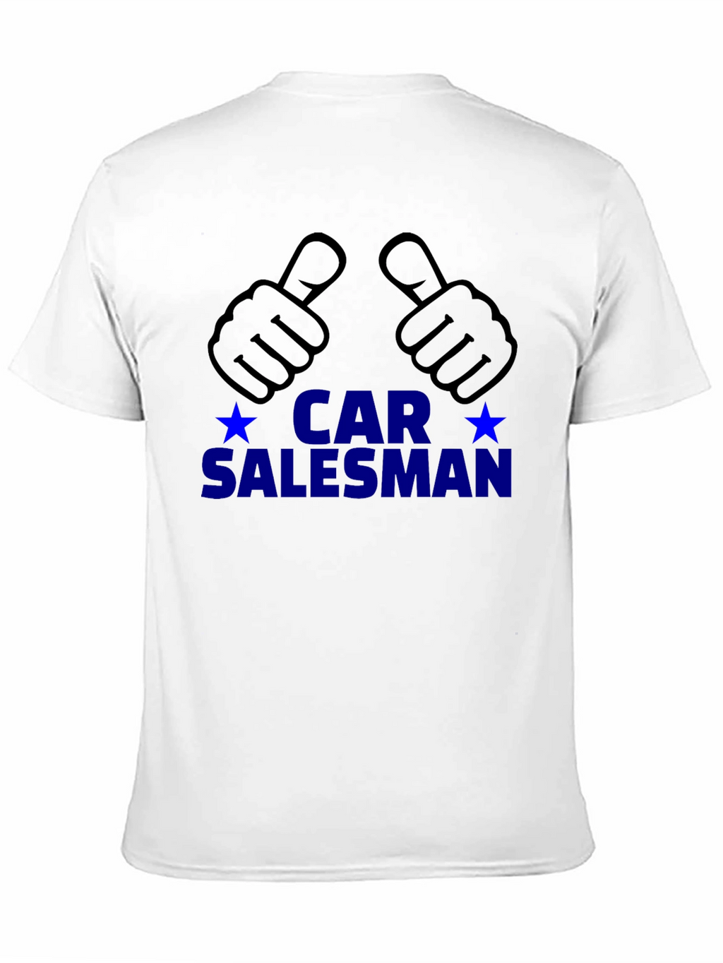 Car Salesman T-Shirt - Thumbs Up Design