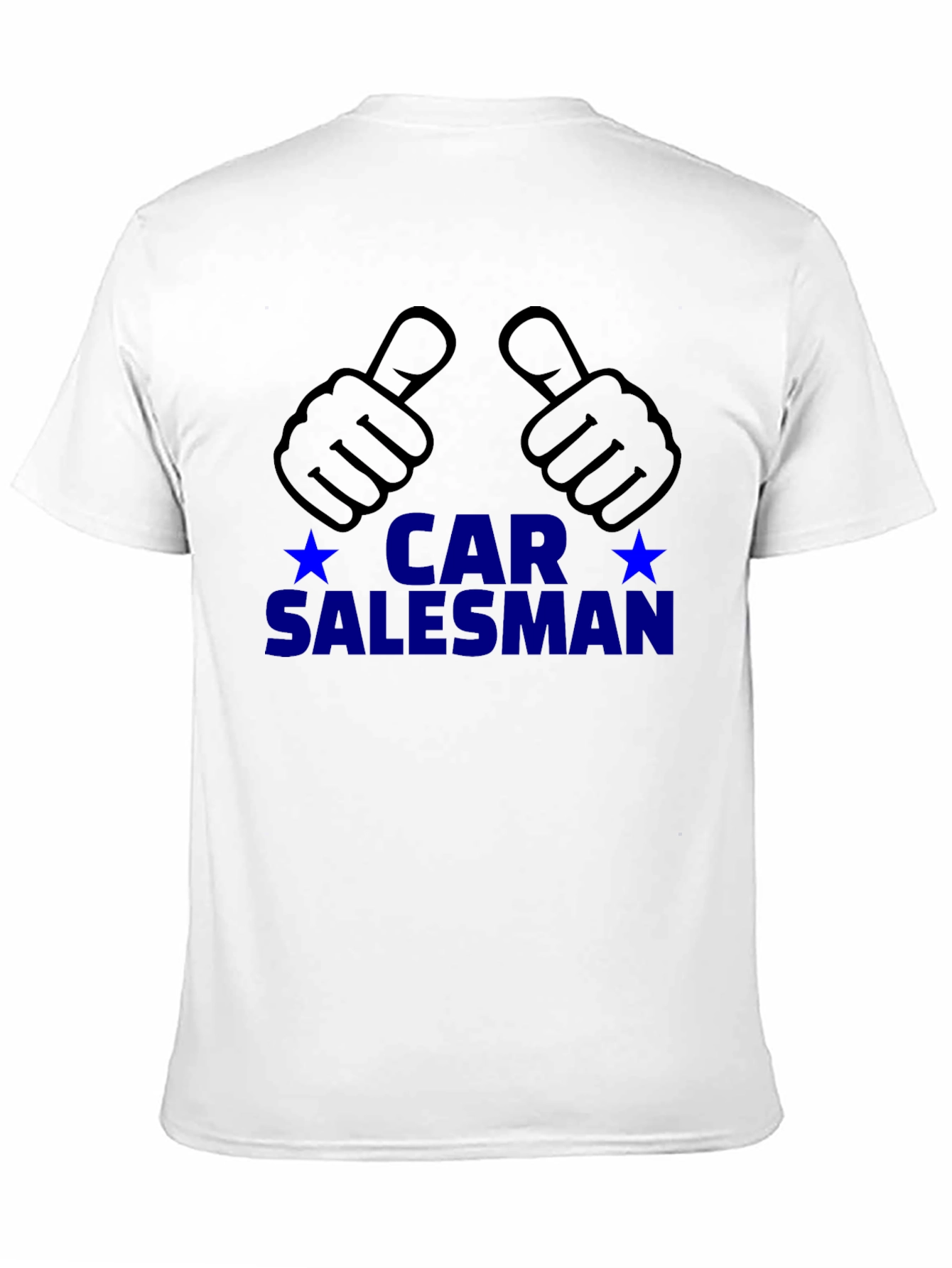 Car Salesman T-Shirt - Thumbs Up Design