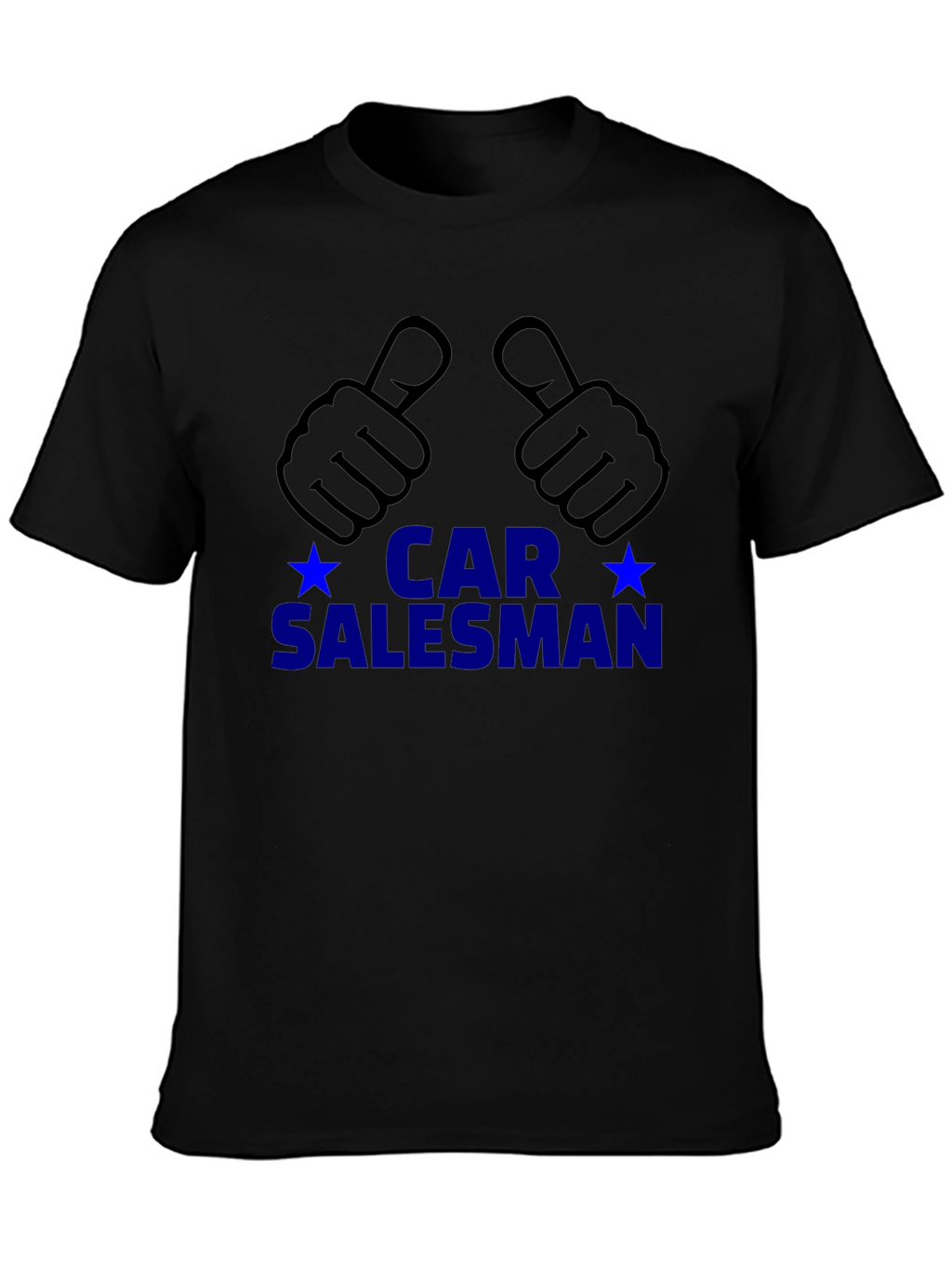 Car Salesman T-Shirt - Thumbs Up Design