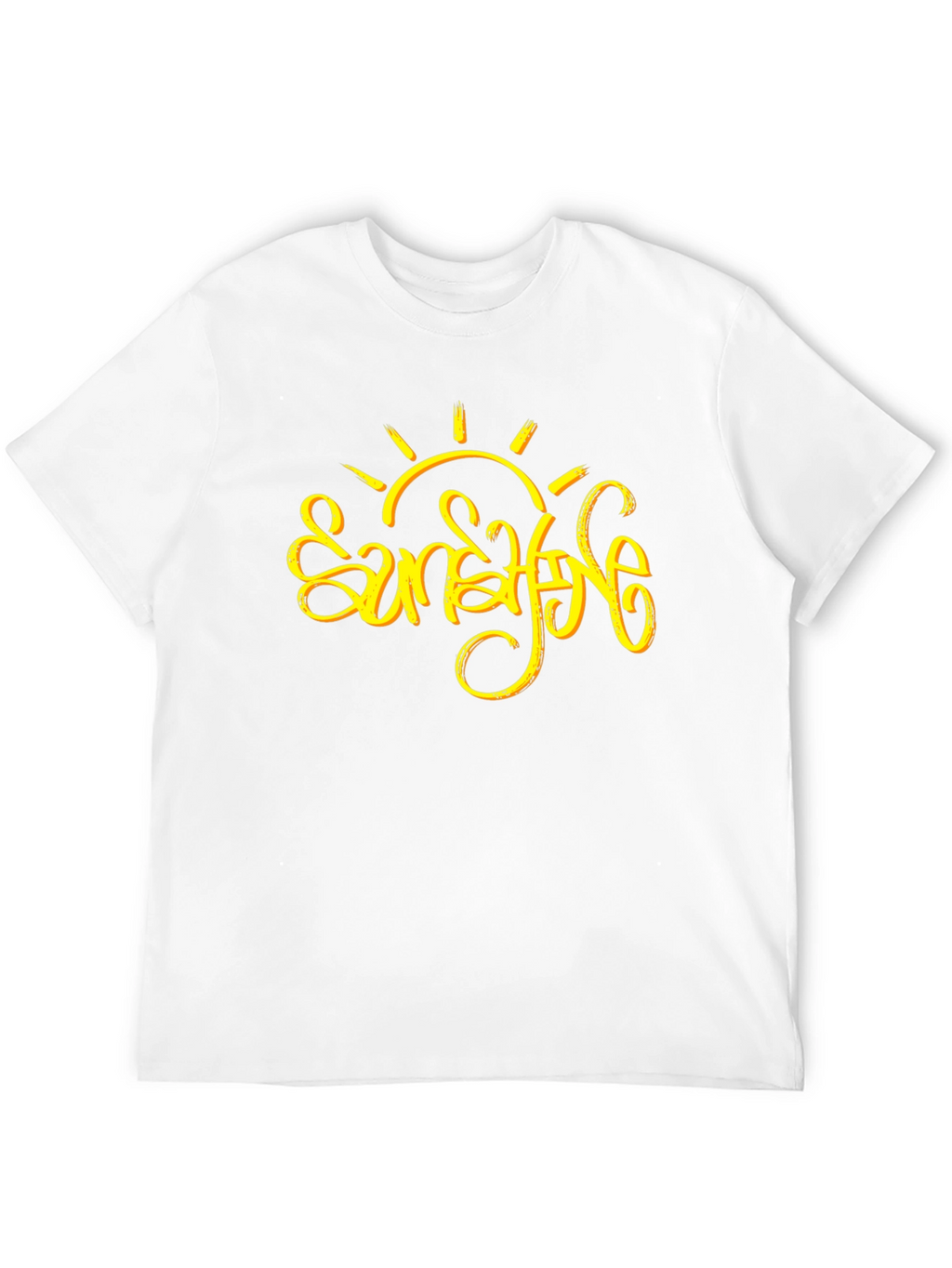 Sunshine Graphic Black T-Shirt
