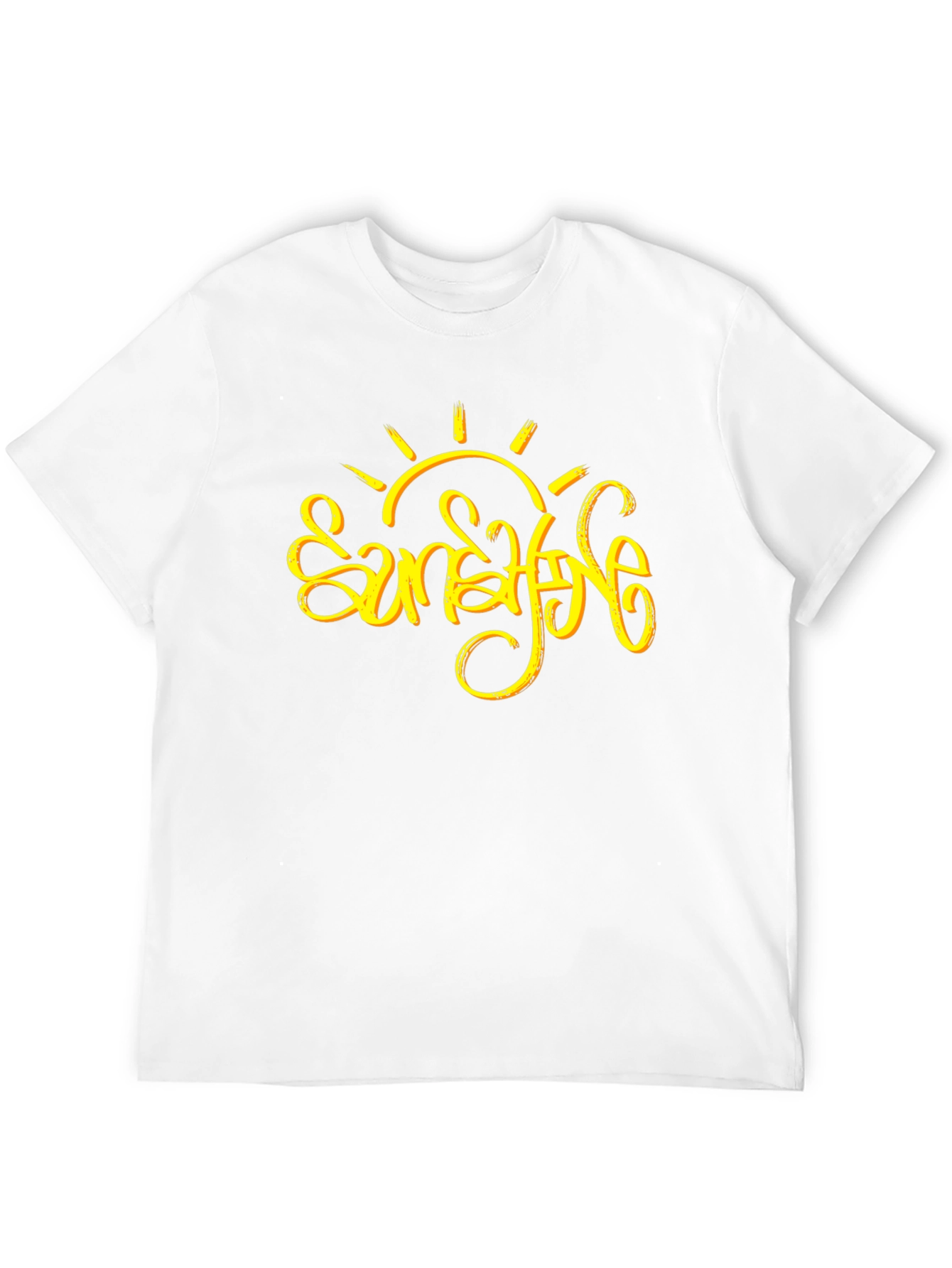 Sunshine Graphic Black T-Shirt