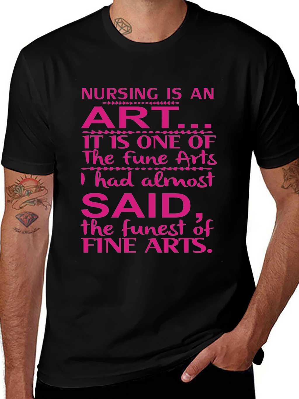 Nursing is an Art T-Shirt