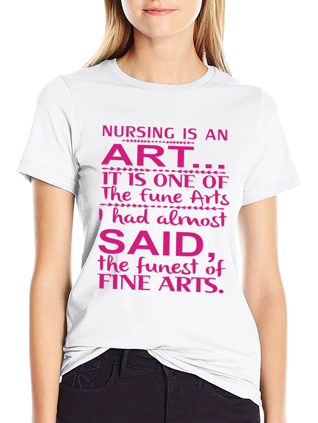 Nursing is an Art T-Shirt