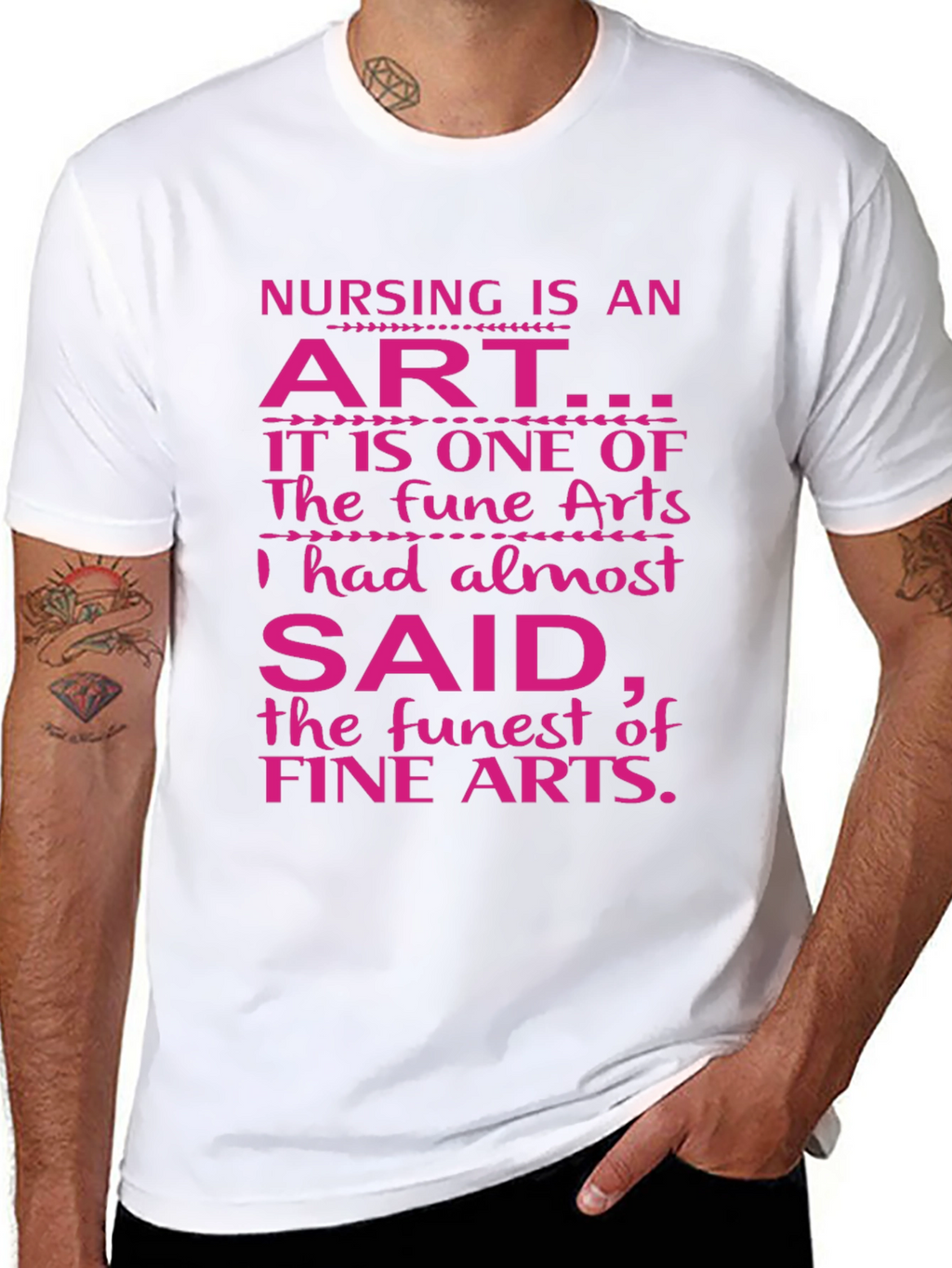 Nursing is an Art T-Shirt