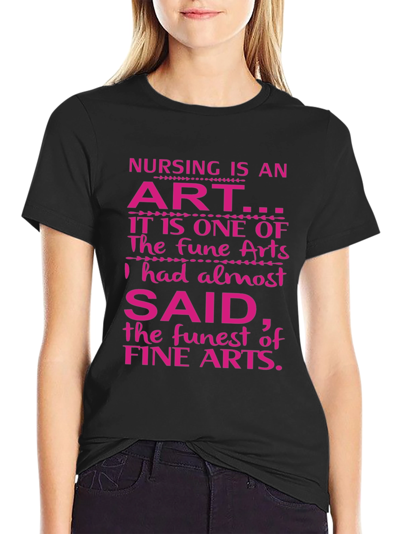Nursing is an Art T-Shirt