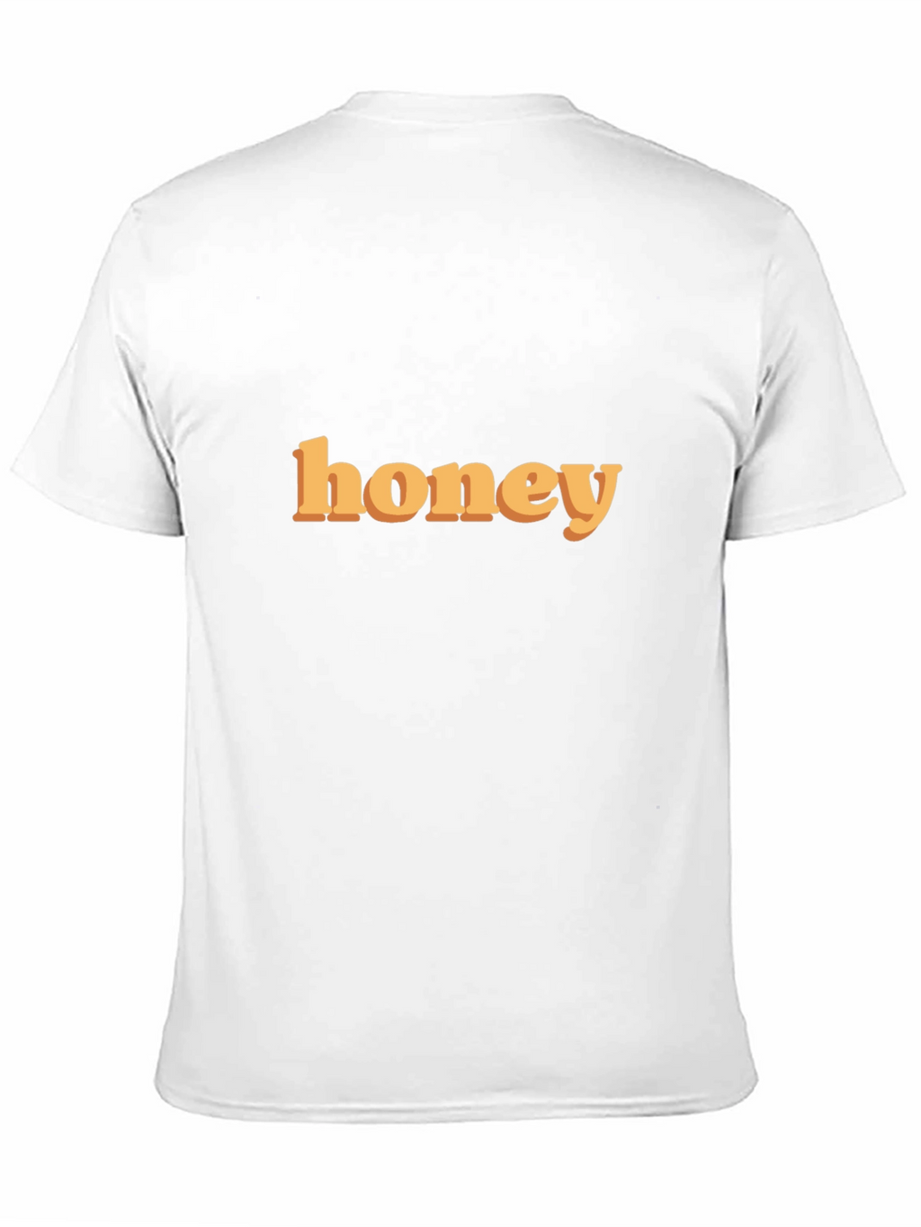 Honey Graphic Print Tee - Trendy Casual T-Shirt