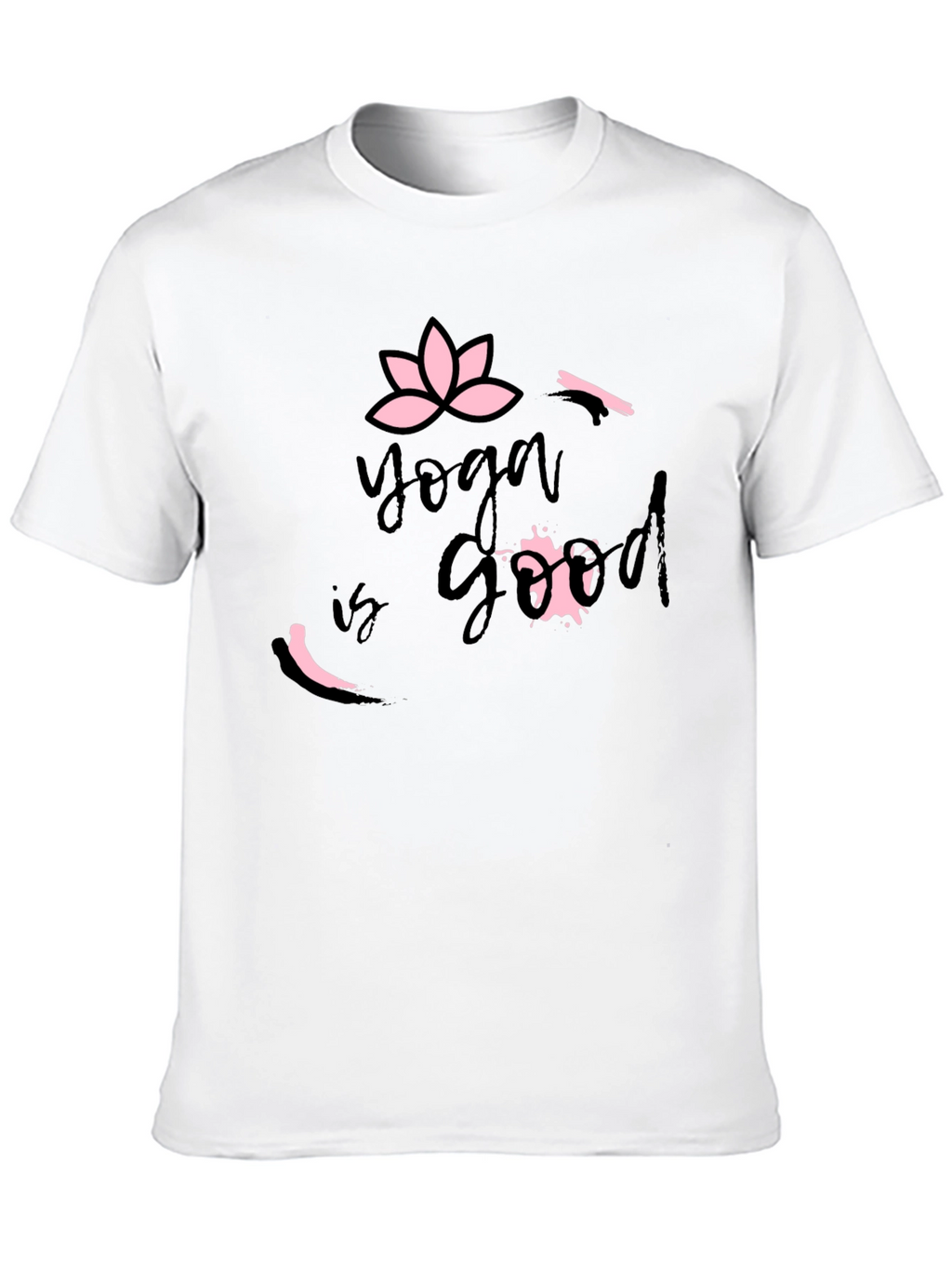 Yoga is Good T-Shirt Black