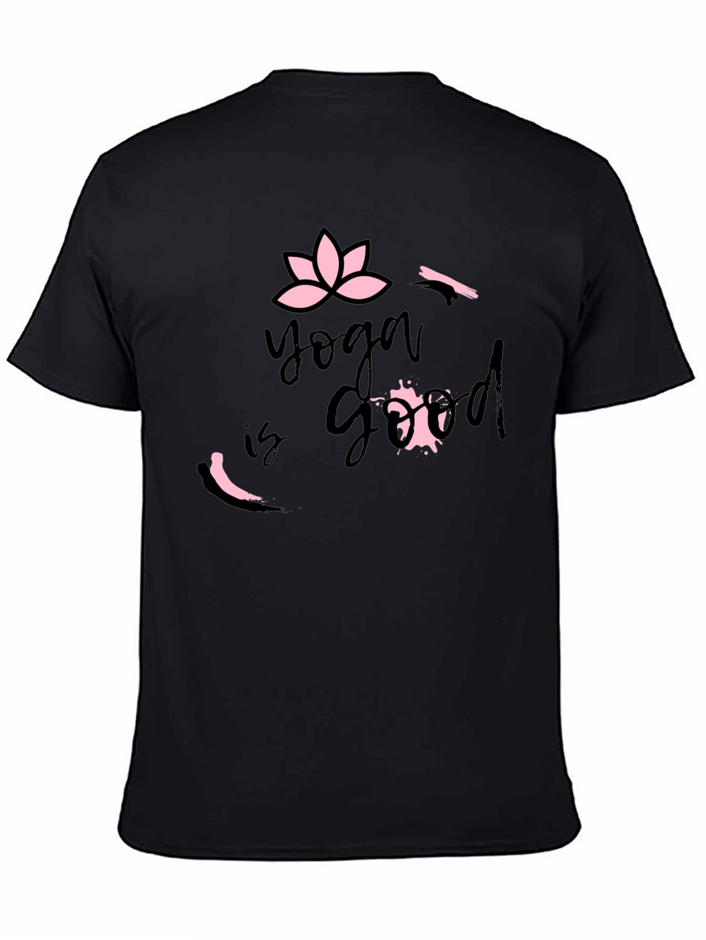 Yoga is Good T-Shirt Black