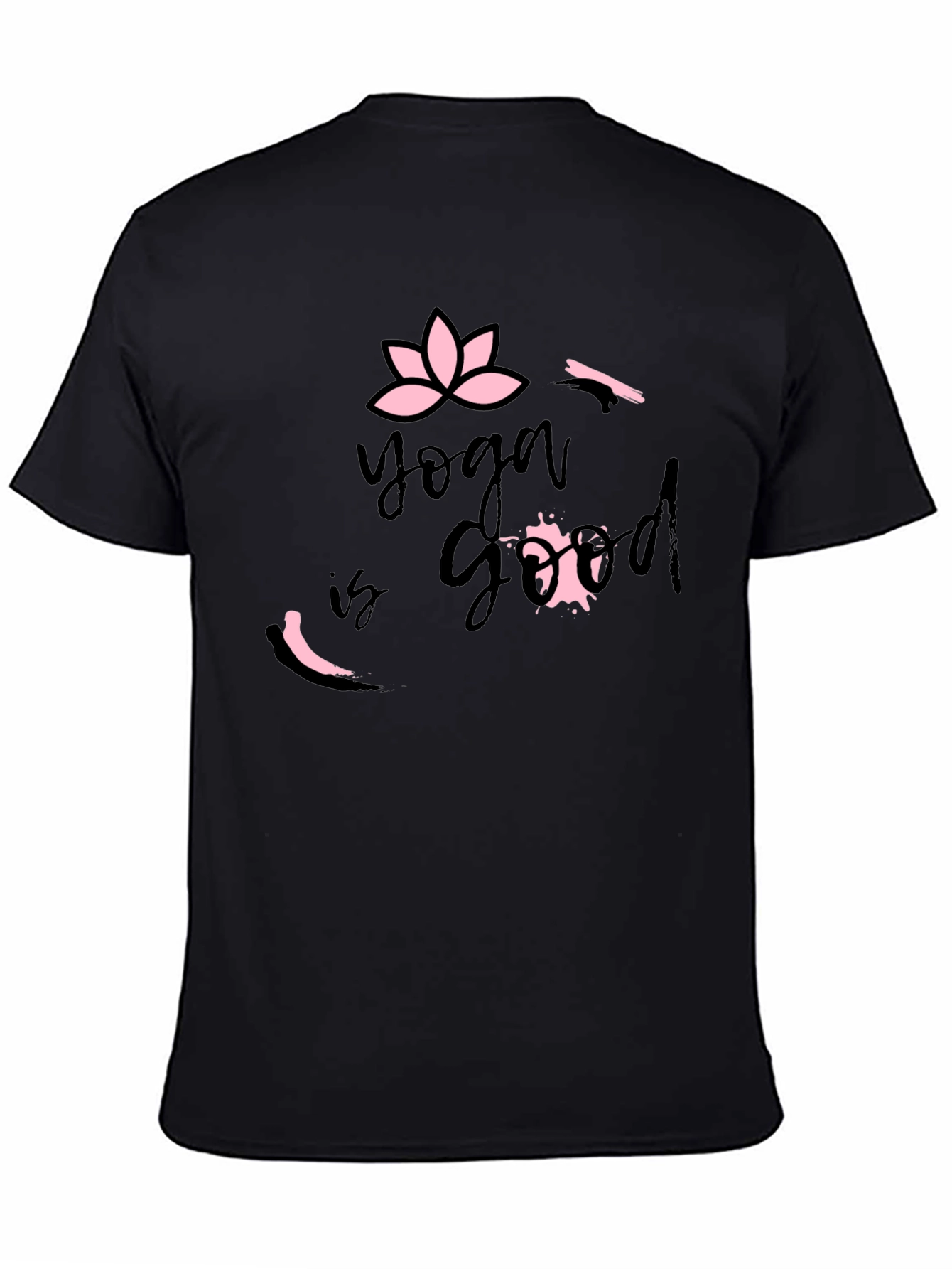 Yoga is Good T-Shirt Black