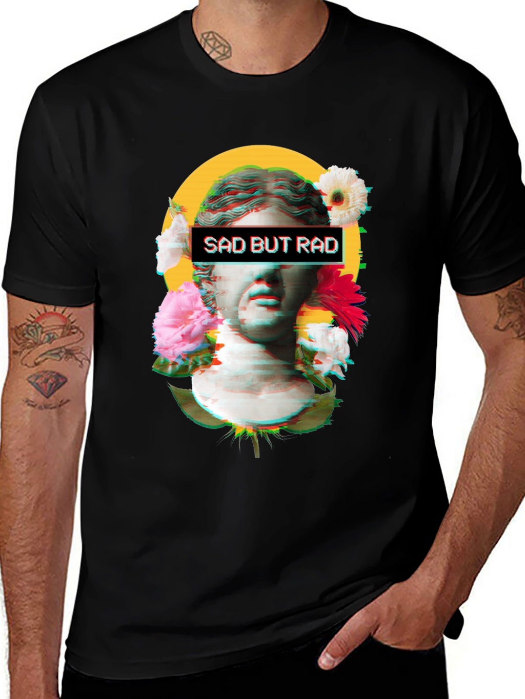 Sad But Rad Graphic Tee