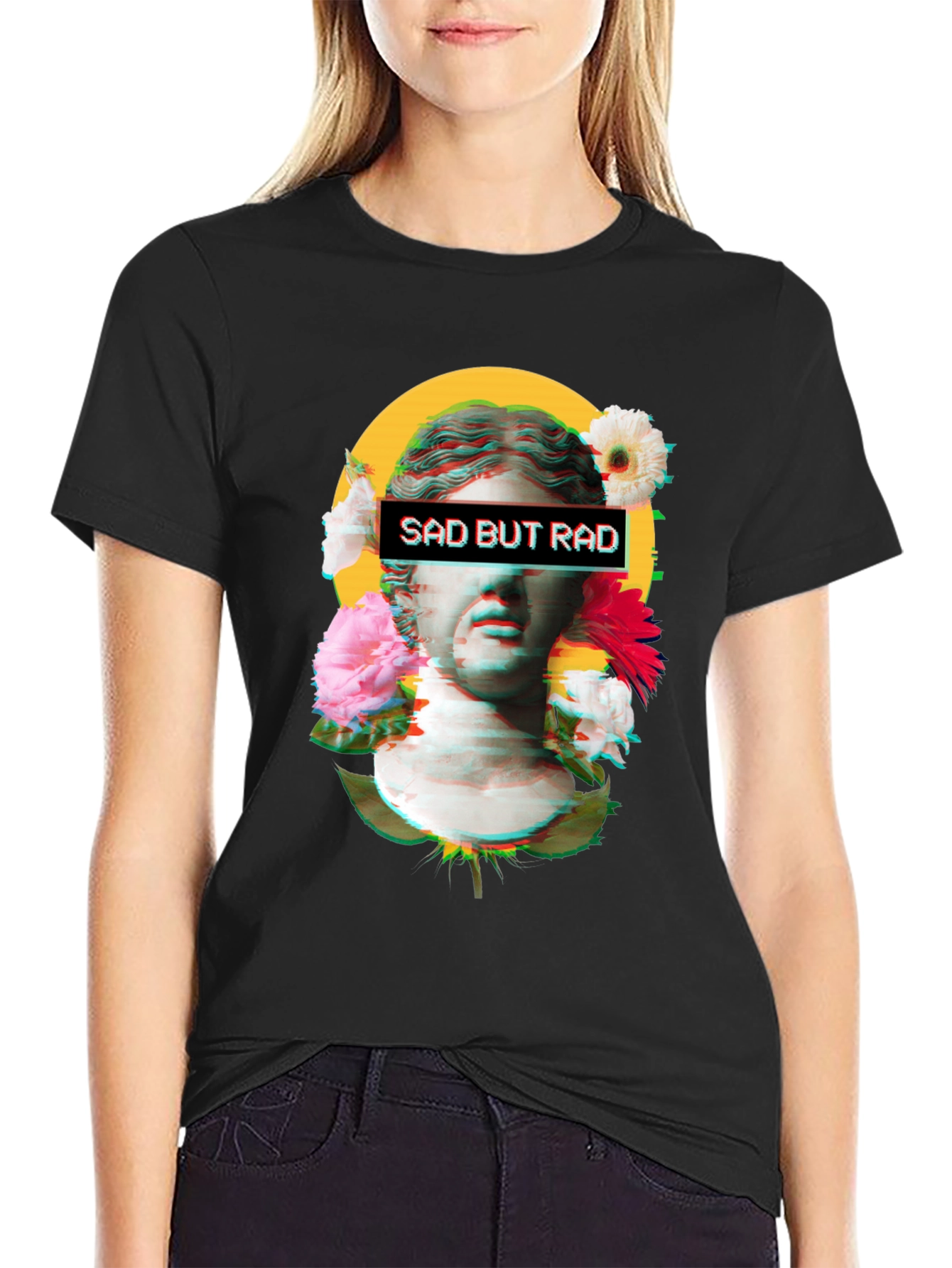 Sad But Rad Graphic Tee