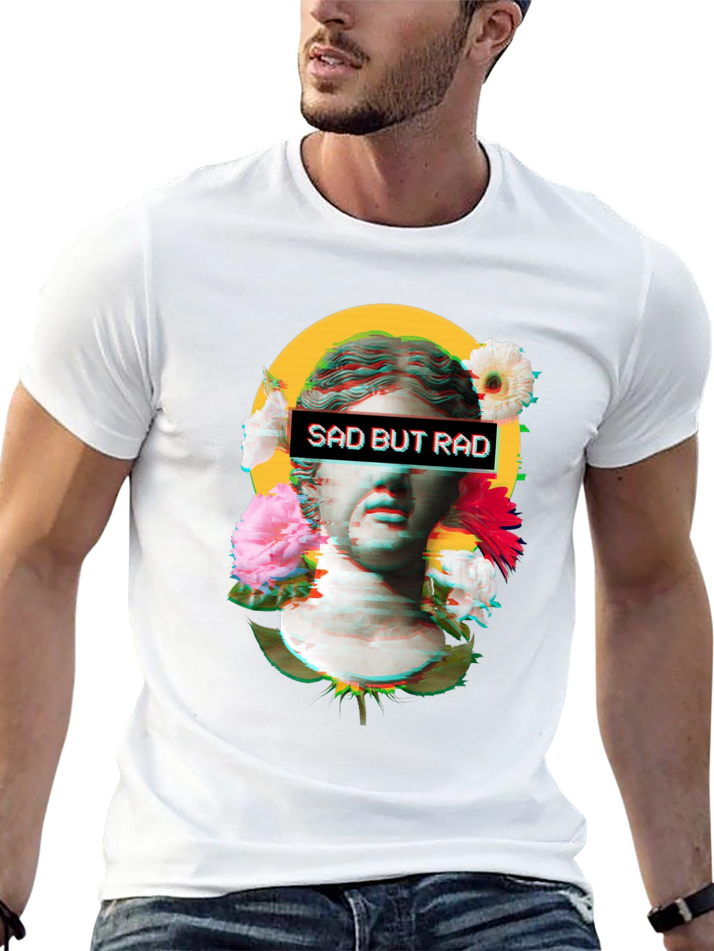 Sad But Rad Graphic Tee