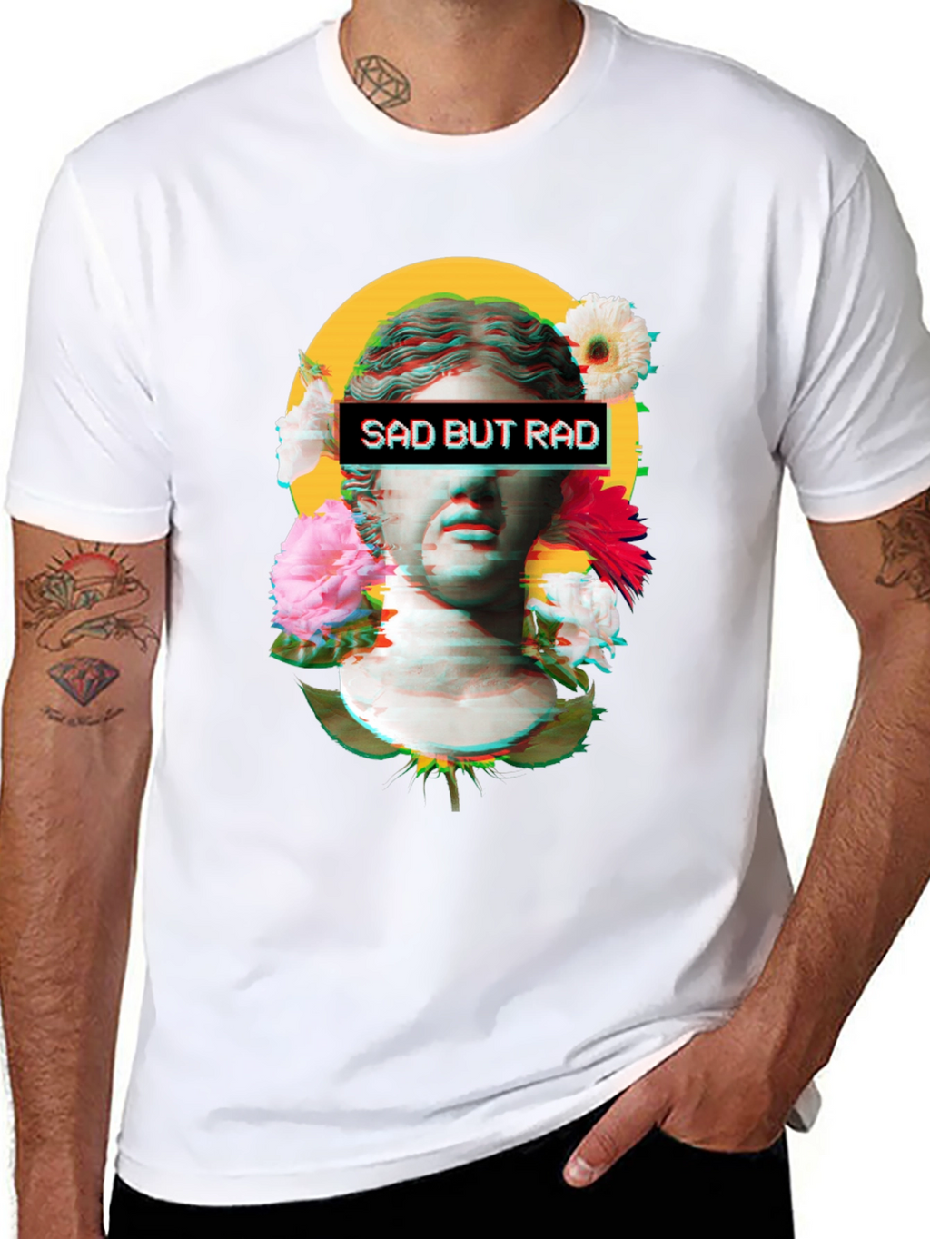 Sad But Rad Graphic Tee