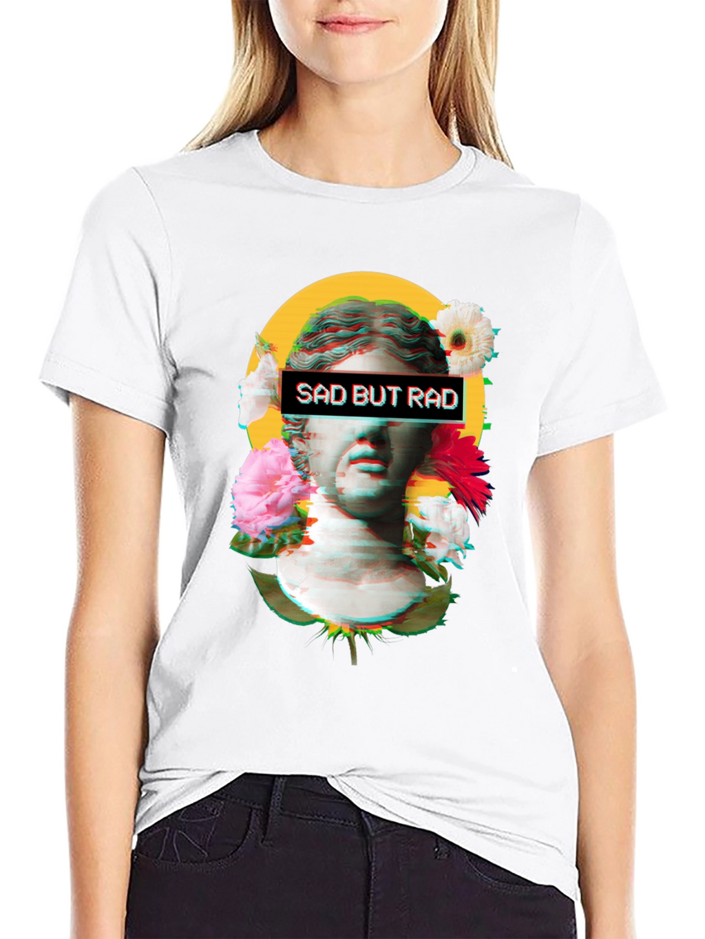 Sad But Rad Graphic Tee