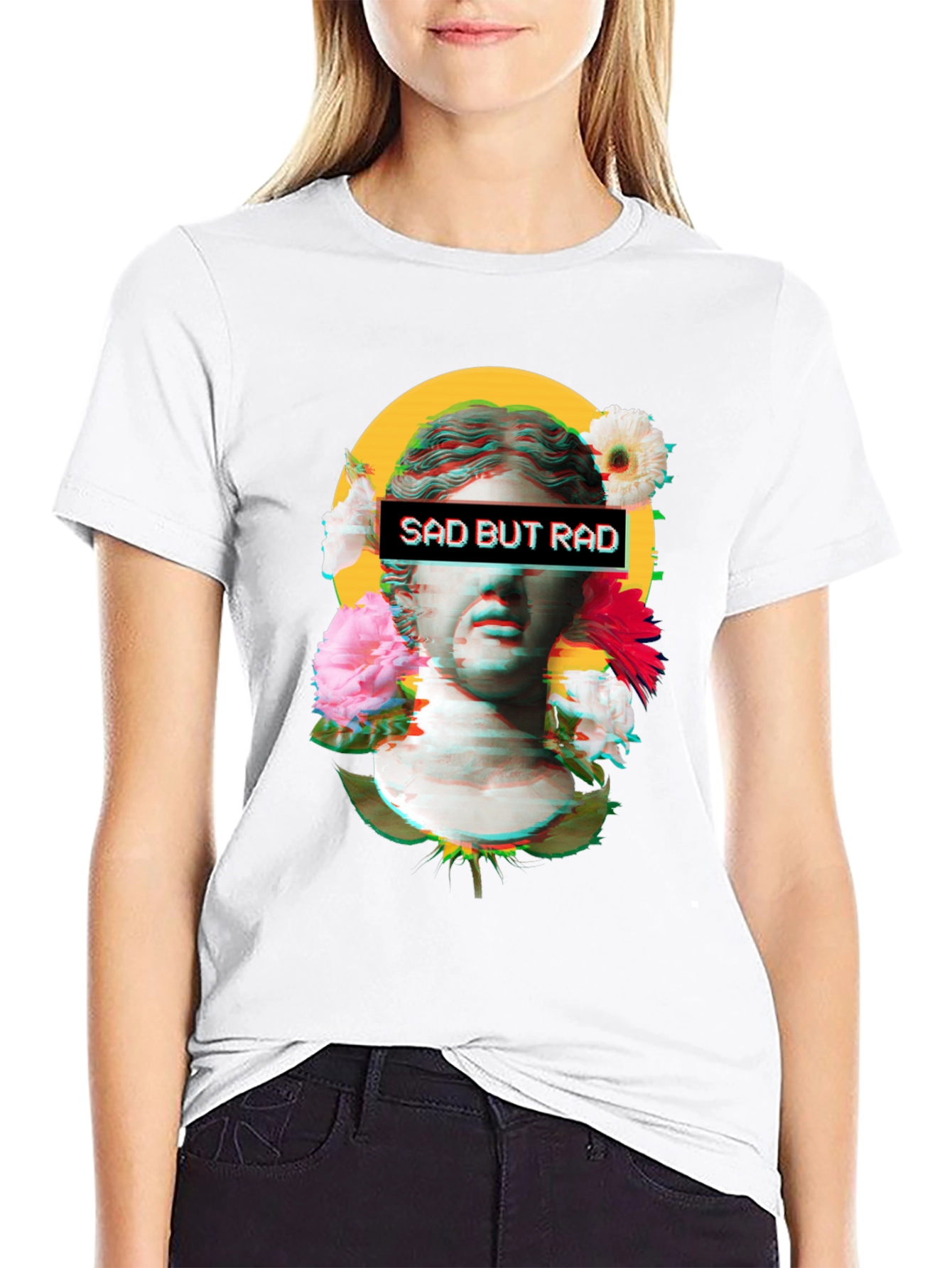 Sad But Rad Graphic Tee