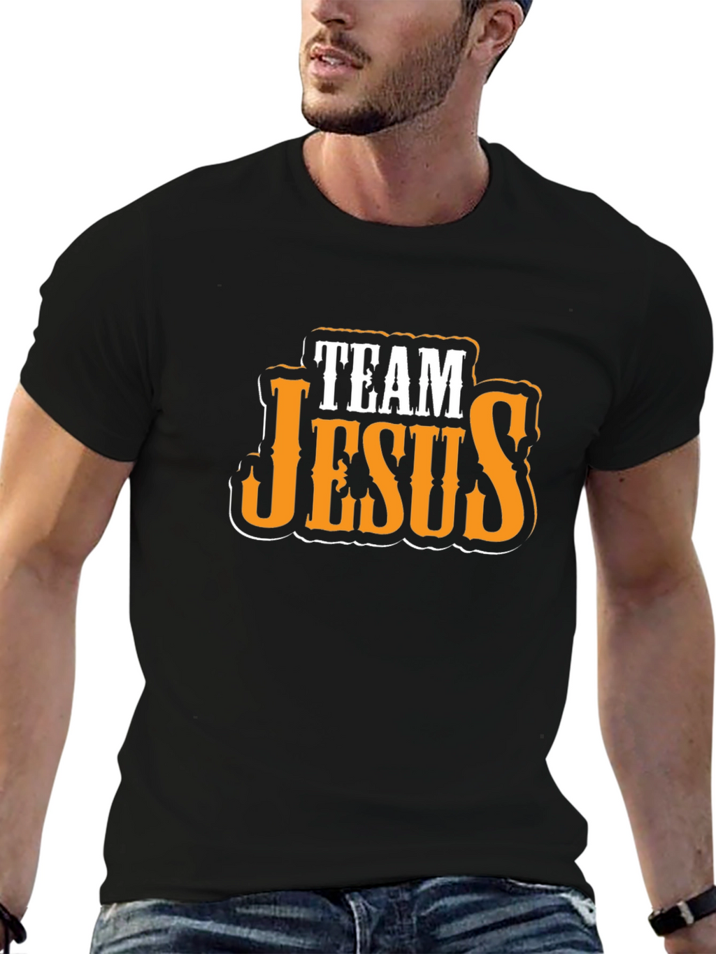 Team Jesus Christian Graphic T-Shirt