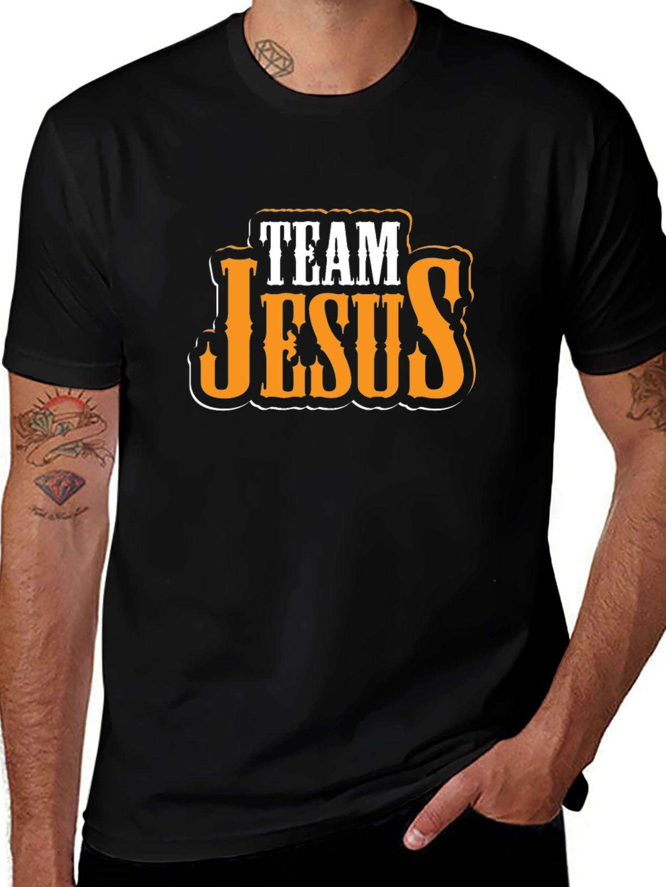 Team Jesus Christian Graphic T-Shirt
