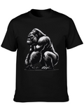 Gorilla Graphic Tee - Black T-Shirt