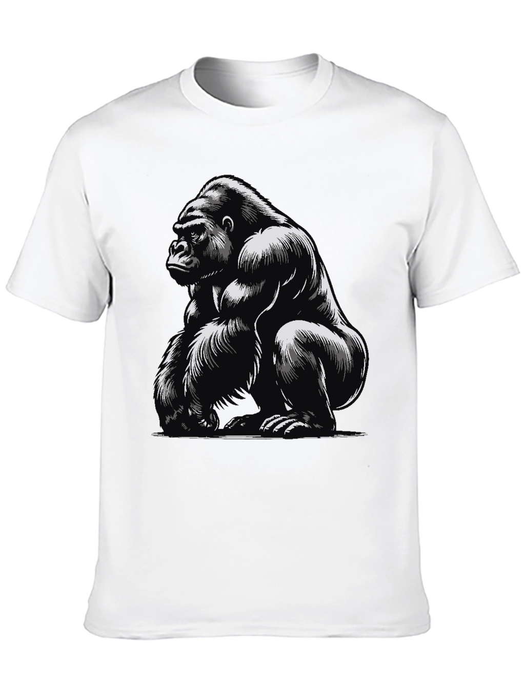 Gorilla Graphic Tee - Black T-Shirt