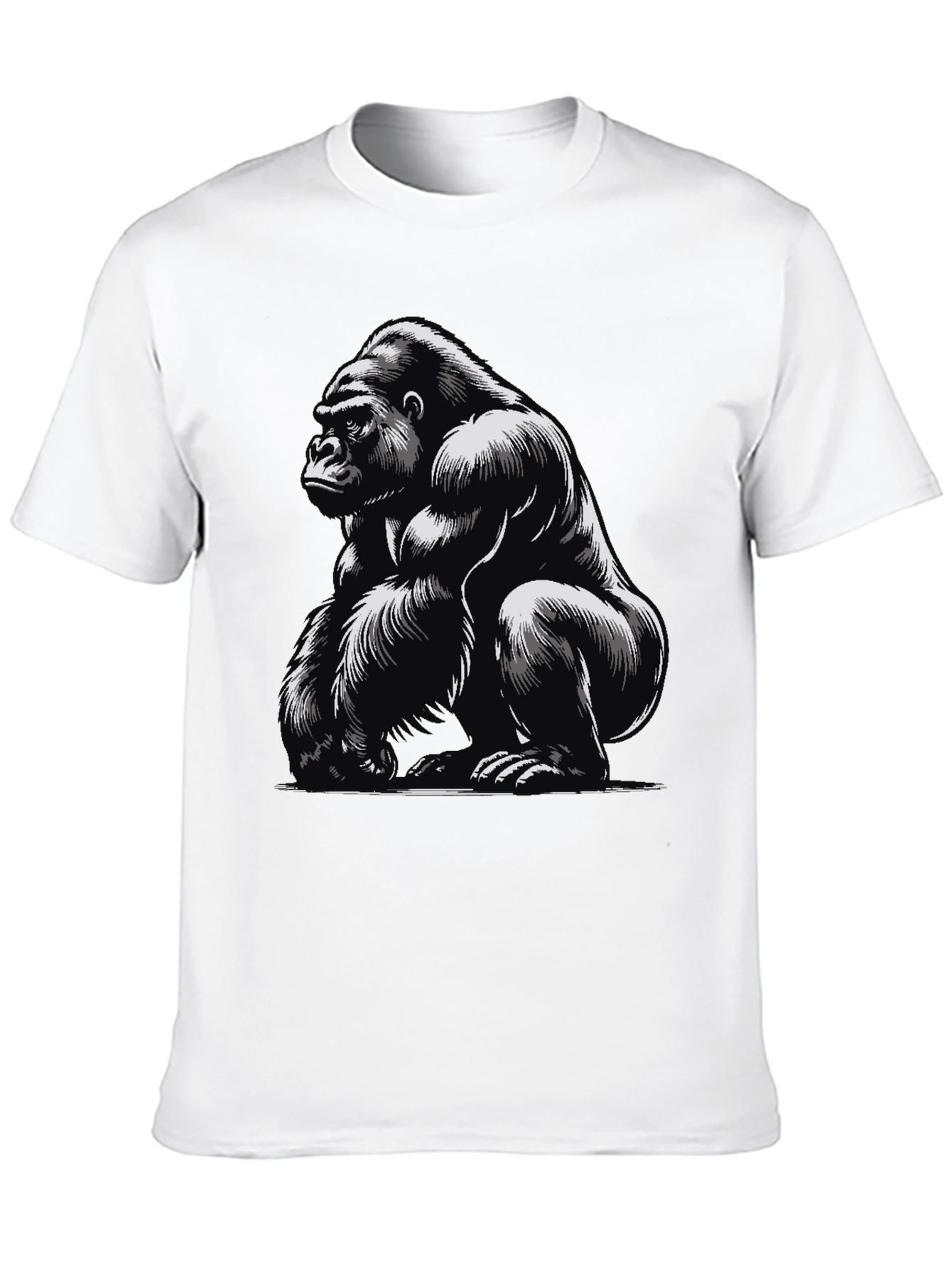 Gorilla Graphic Tee - Black T-Shirt