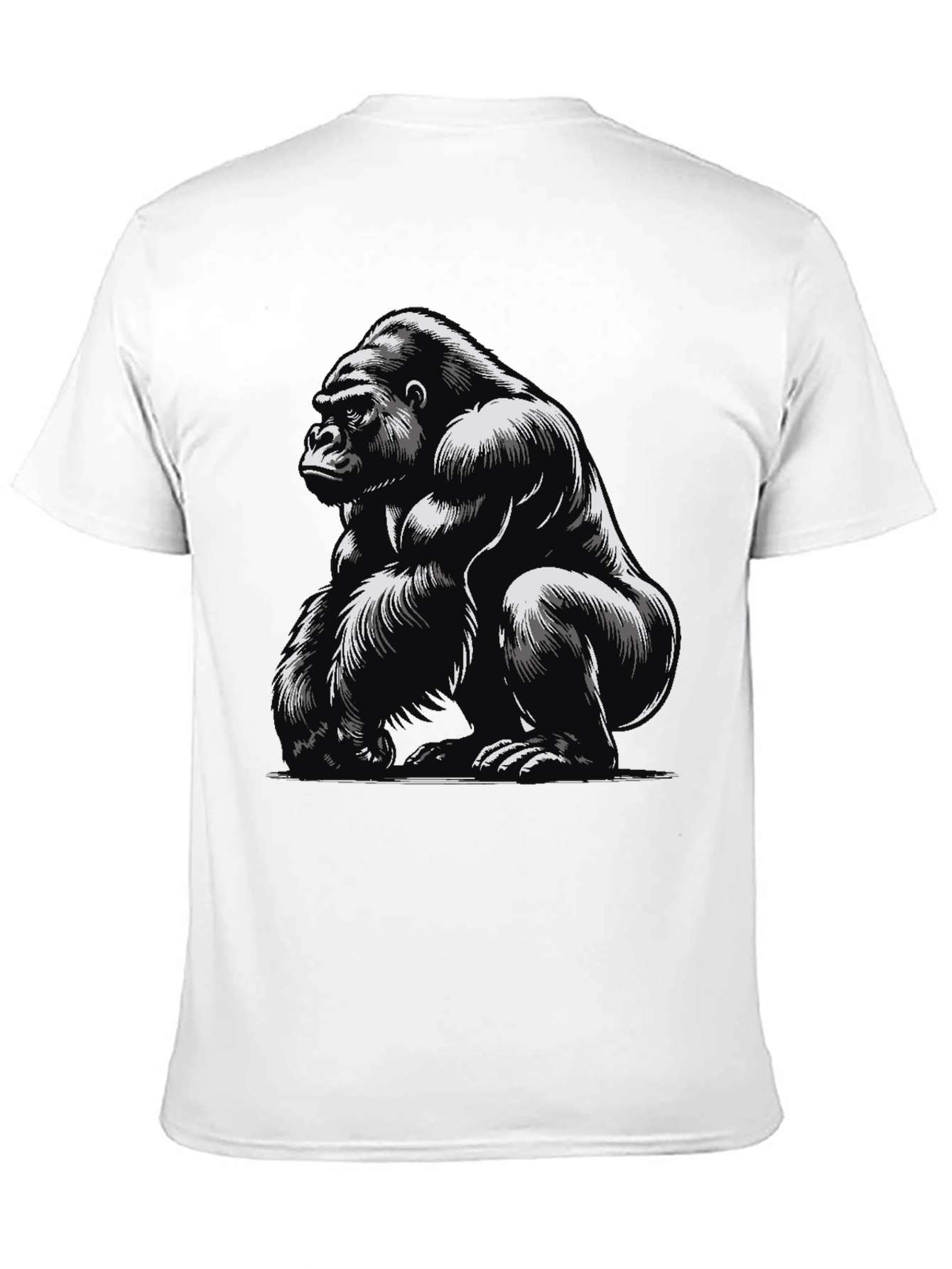 Gorilla Graphic Tee - Black T-Shirt