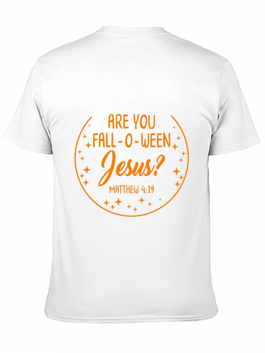 Fall-O-Ween Jesus Graphic Tee - Christian Halloween T-Shirt