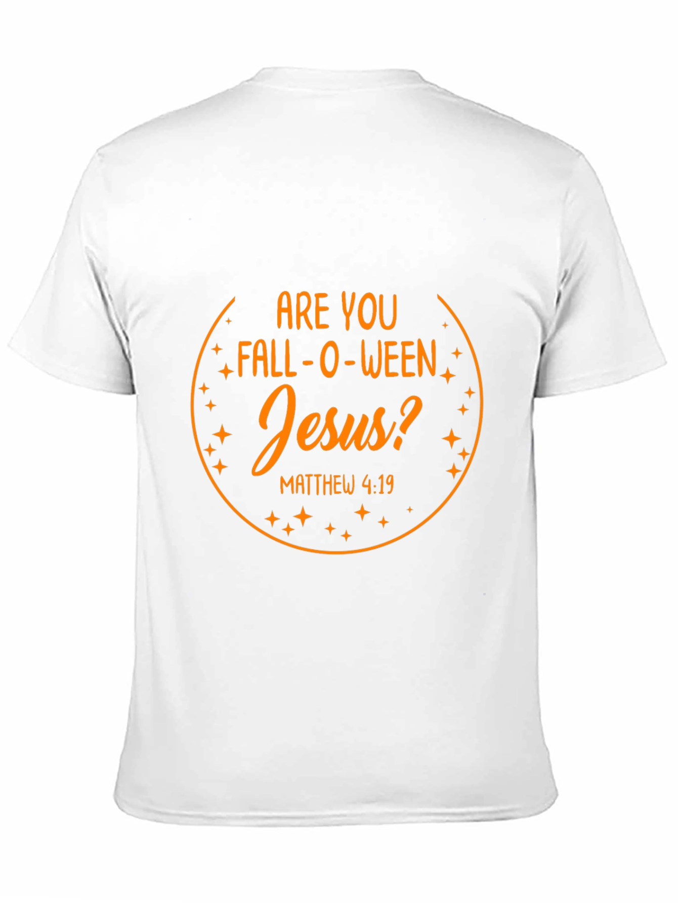 Fall-O-Ween Jesus Graphic Tee - Christian Halloween T-Shirt
