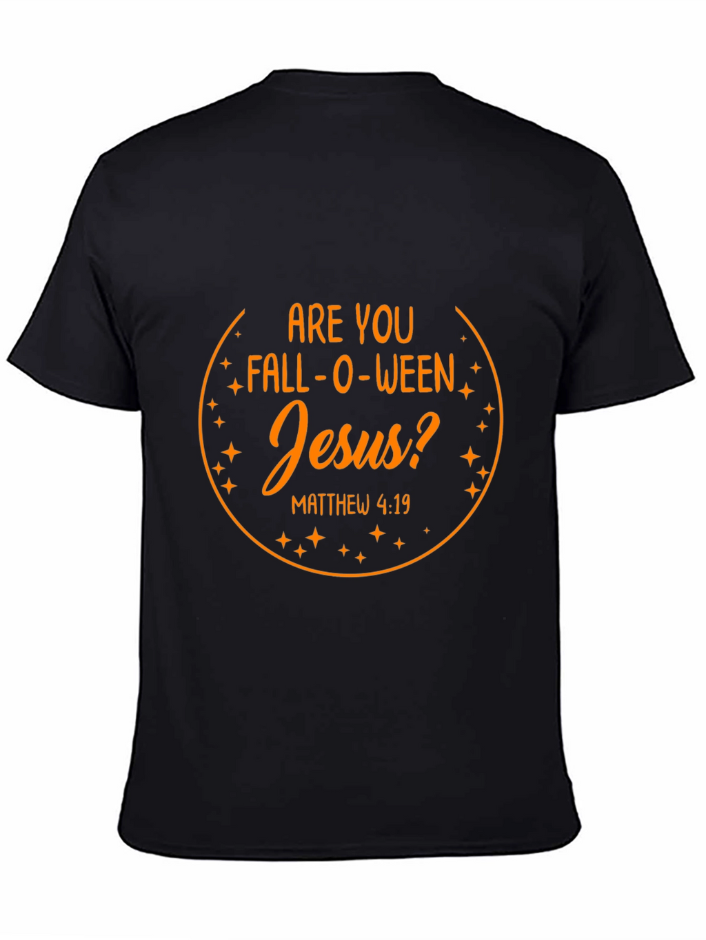 Fall-O-Ween Jesus Graphic Tee - Christian Halloween T-Shirt