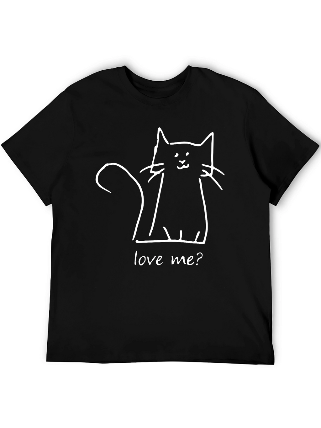 Love Me Cat Graphic Tee - Unisex Soft Cotton