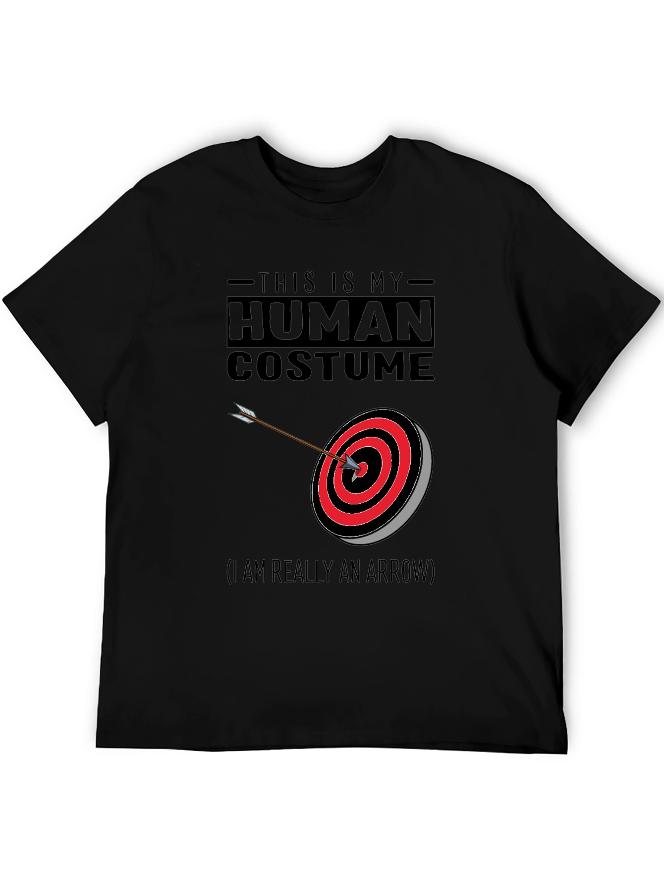 Human Costume Arrow T-Shirt - Novelty Design