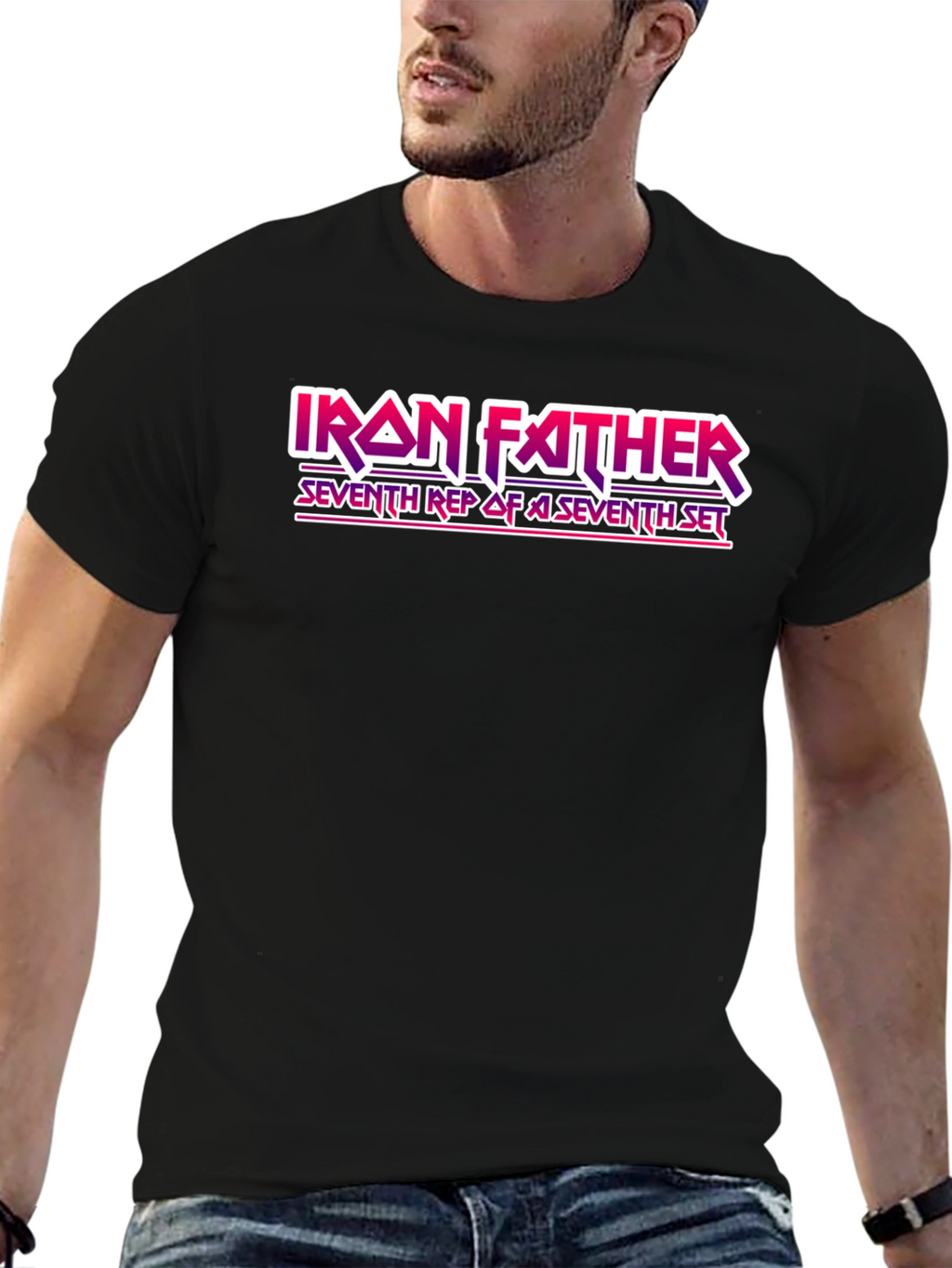 Iron Father Seventh Rep a Seventh Set T-Shirt