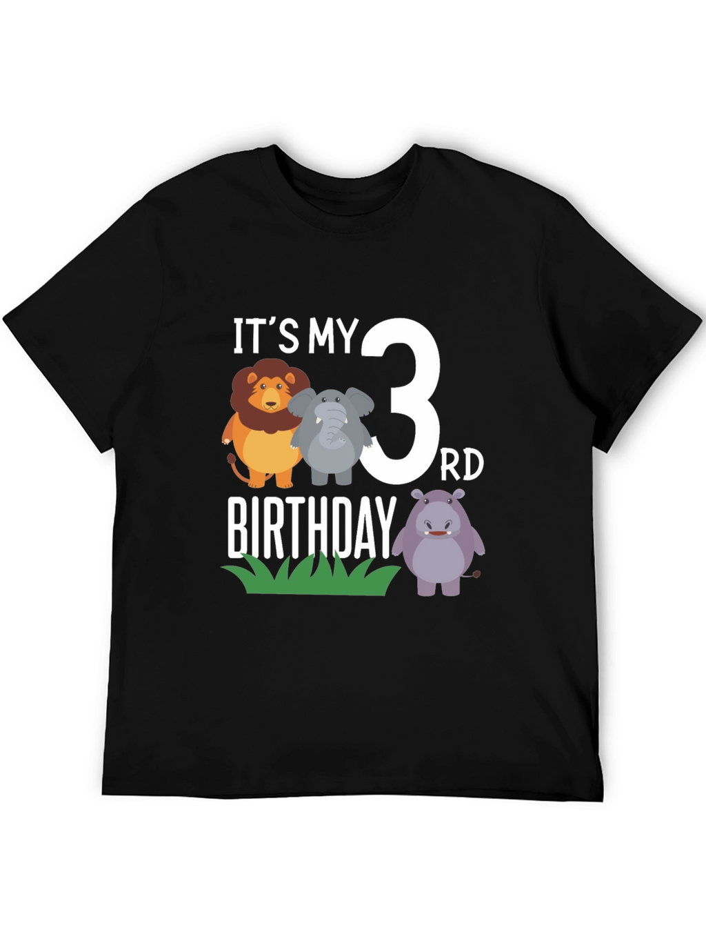 Its My 3rd Birthday T-Shirt - Cute Animals