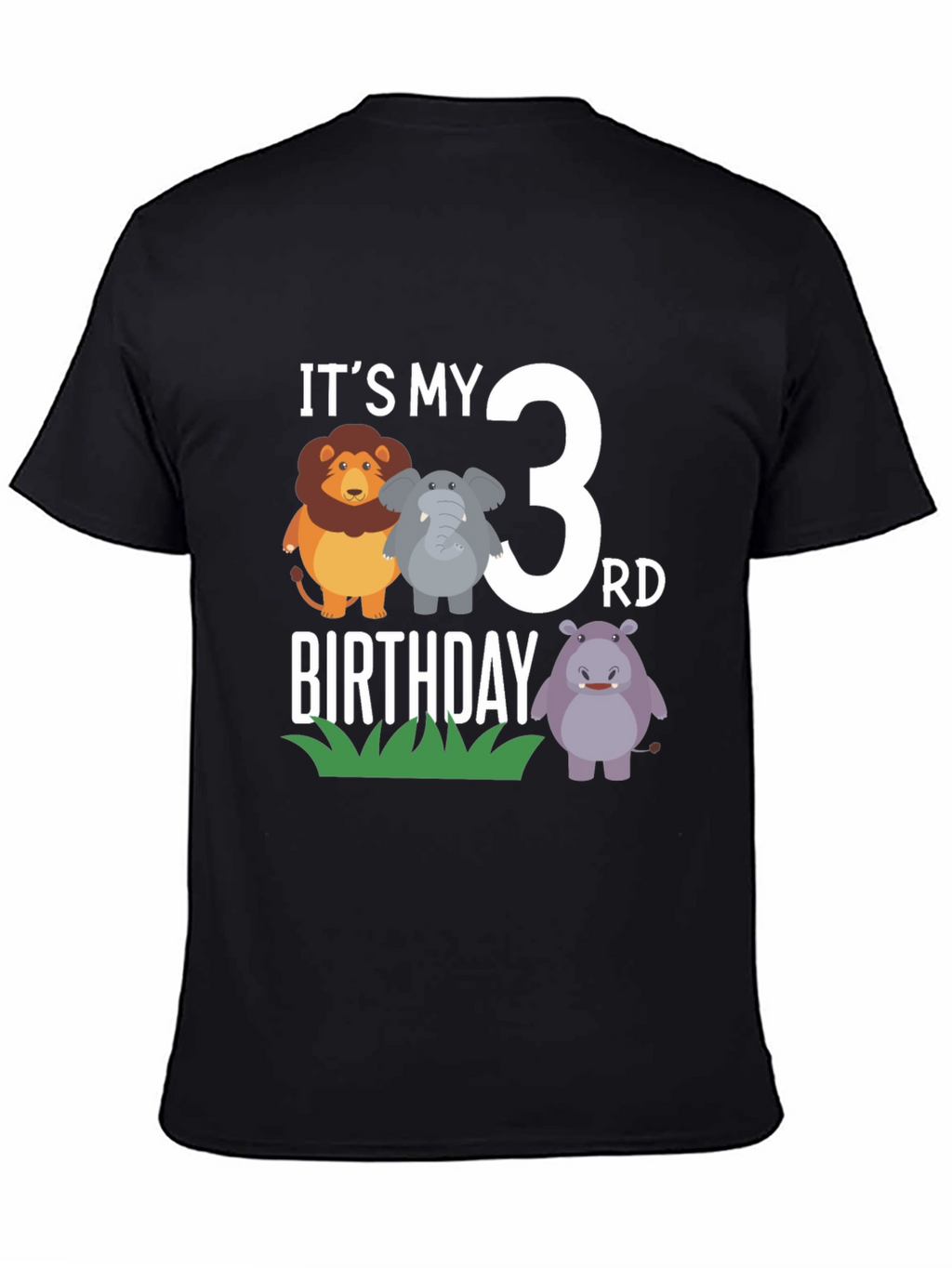 Its My 3rd Birthday T-Shirt - Cute Animals