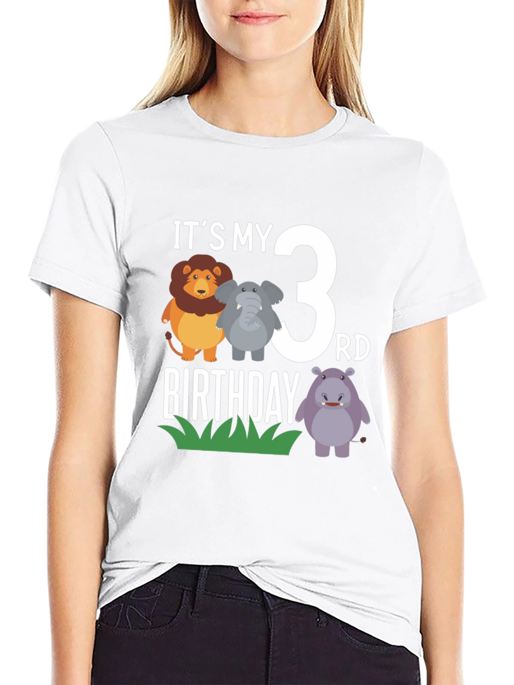 Its My 3rd Birthday T-Shirt - Cute Animals
