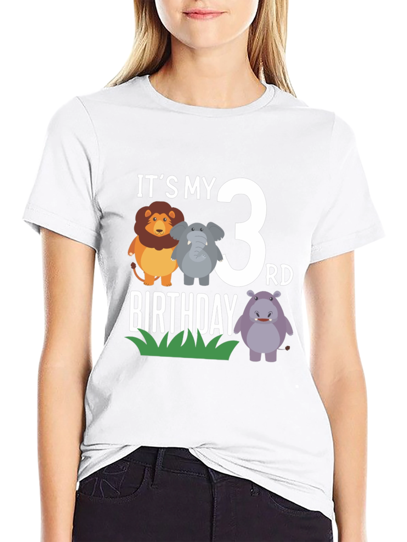 Its My 3rd Birthday T-Shirt - Cute Animals
