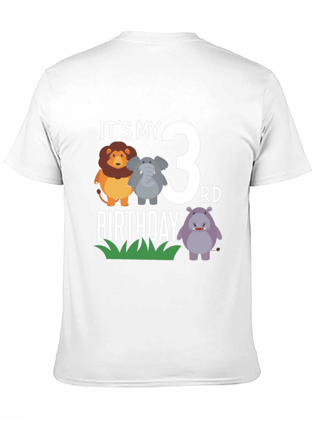 Its My 3rd Birthday T-Shirt - Cute Animals