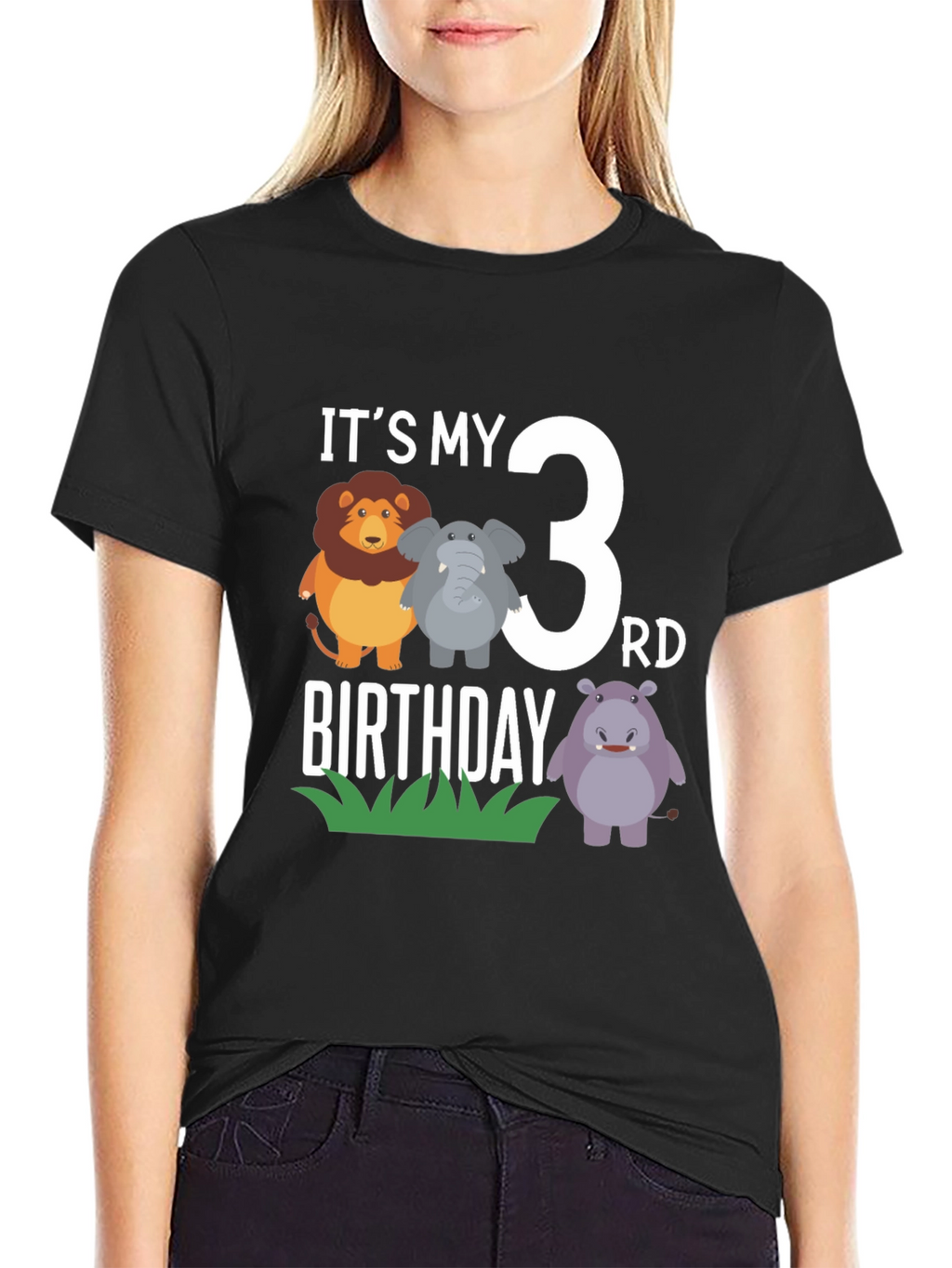 Its My 3rd Birthday T-Shirt - Cute Animals