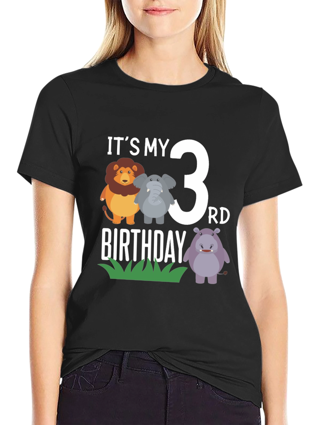 Its My 3rd Birthday T-Shirt - Cute Animals
