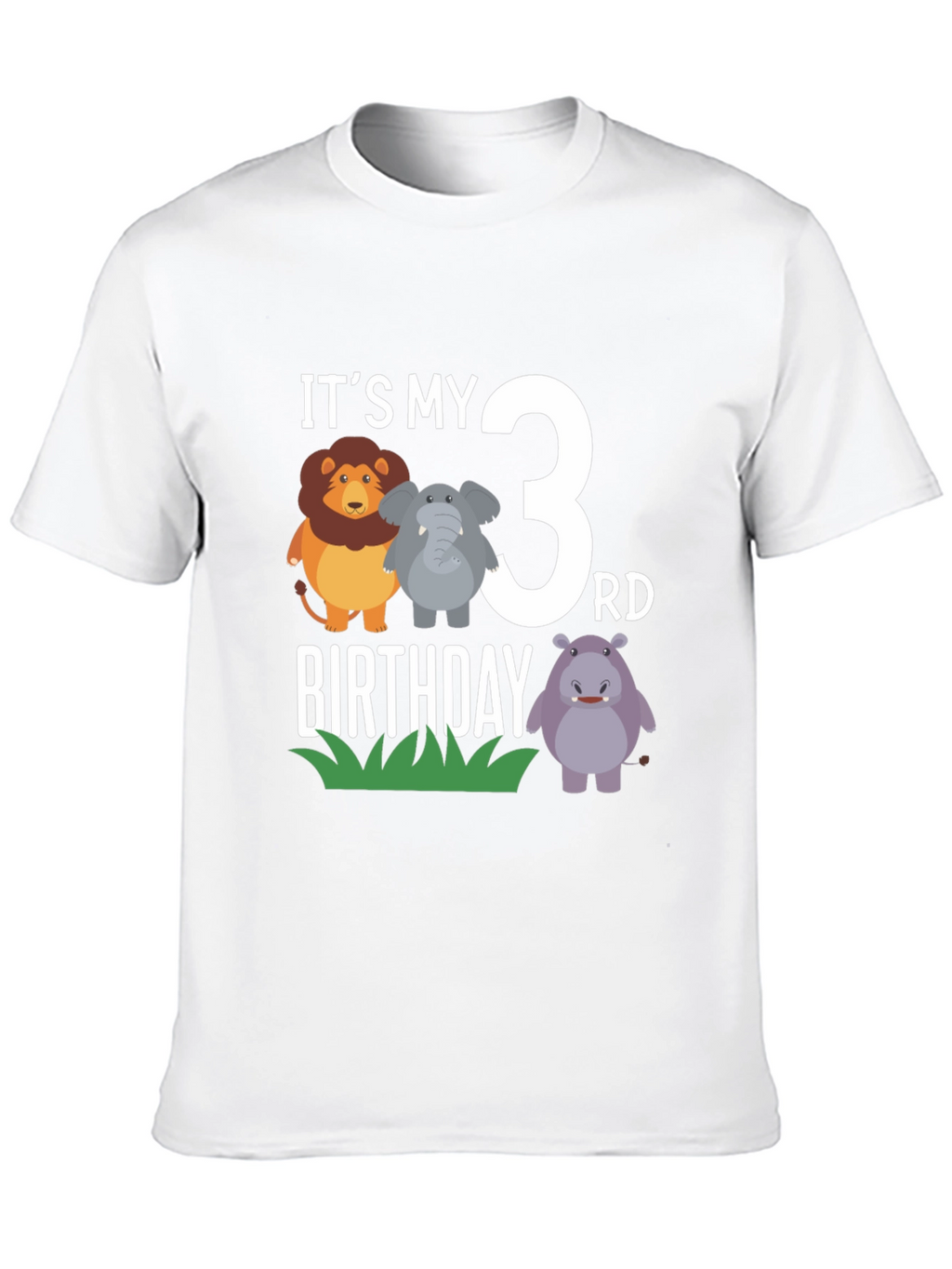 Its My 3rd Birthday T-Shirt - Cute Animals
