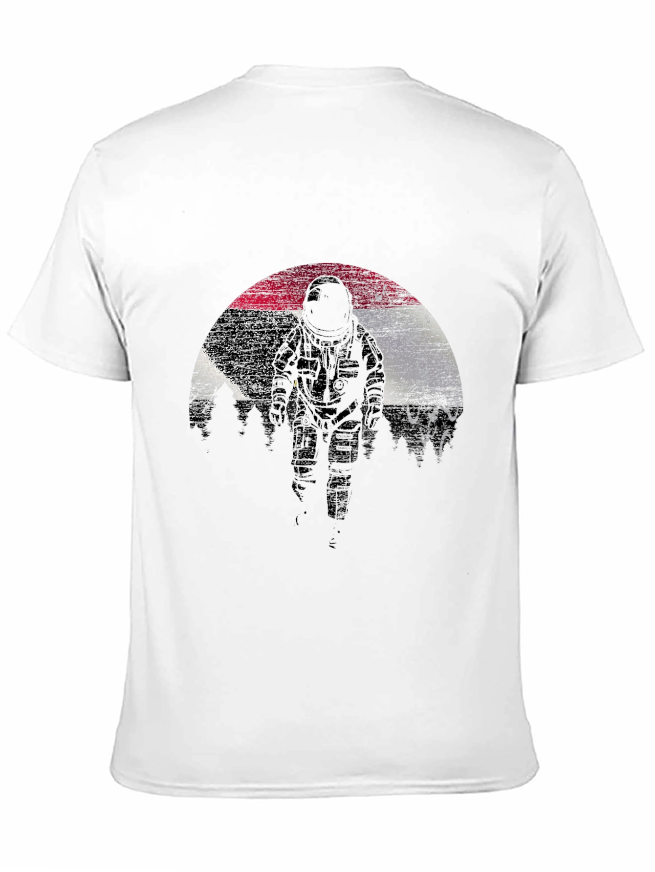 Astronaut Graphic T-Shirt - Black