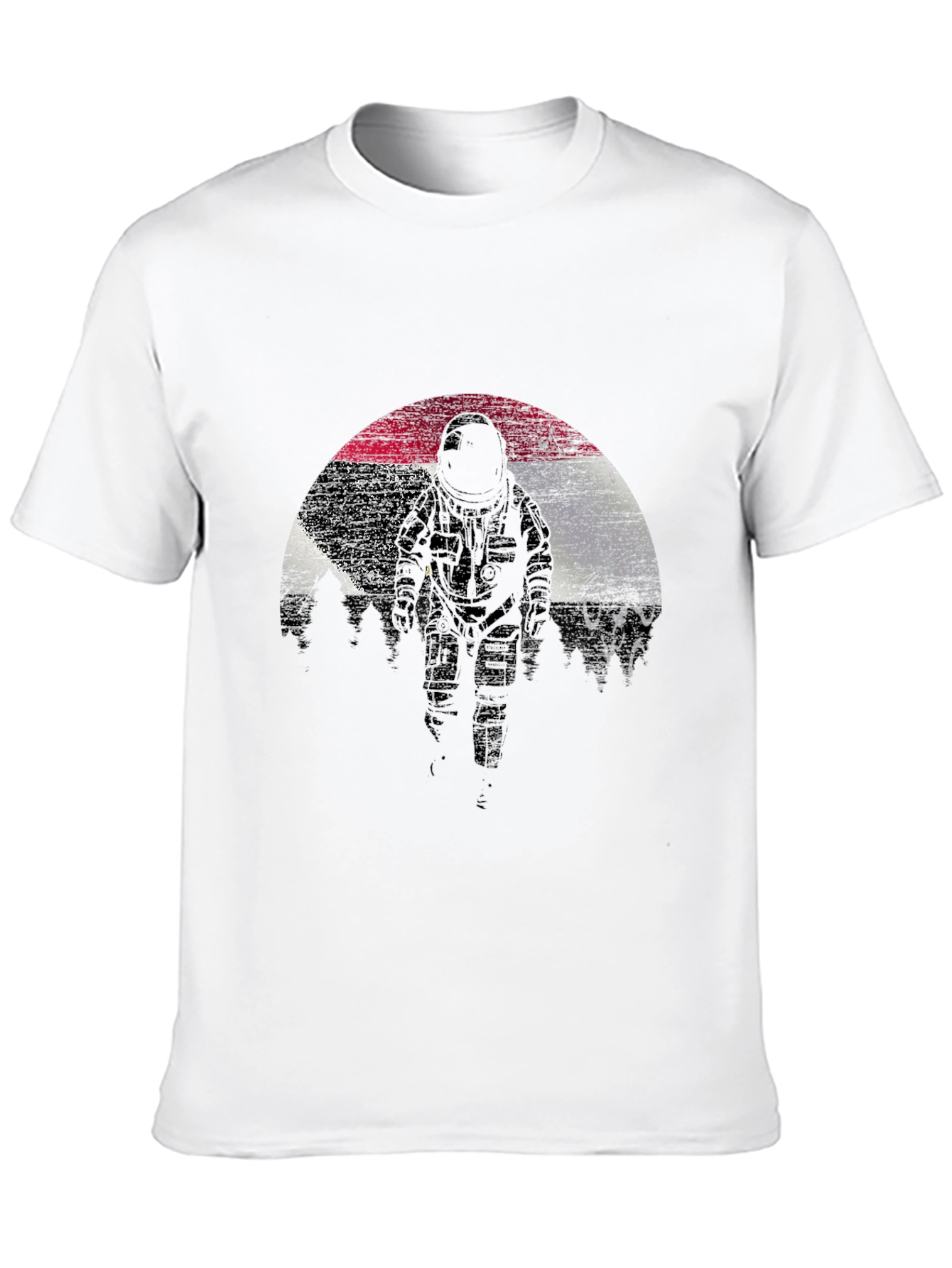Astronaut Graphic T-Shirt - Black