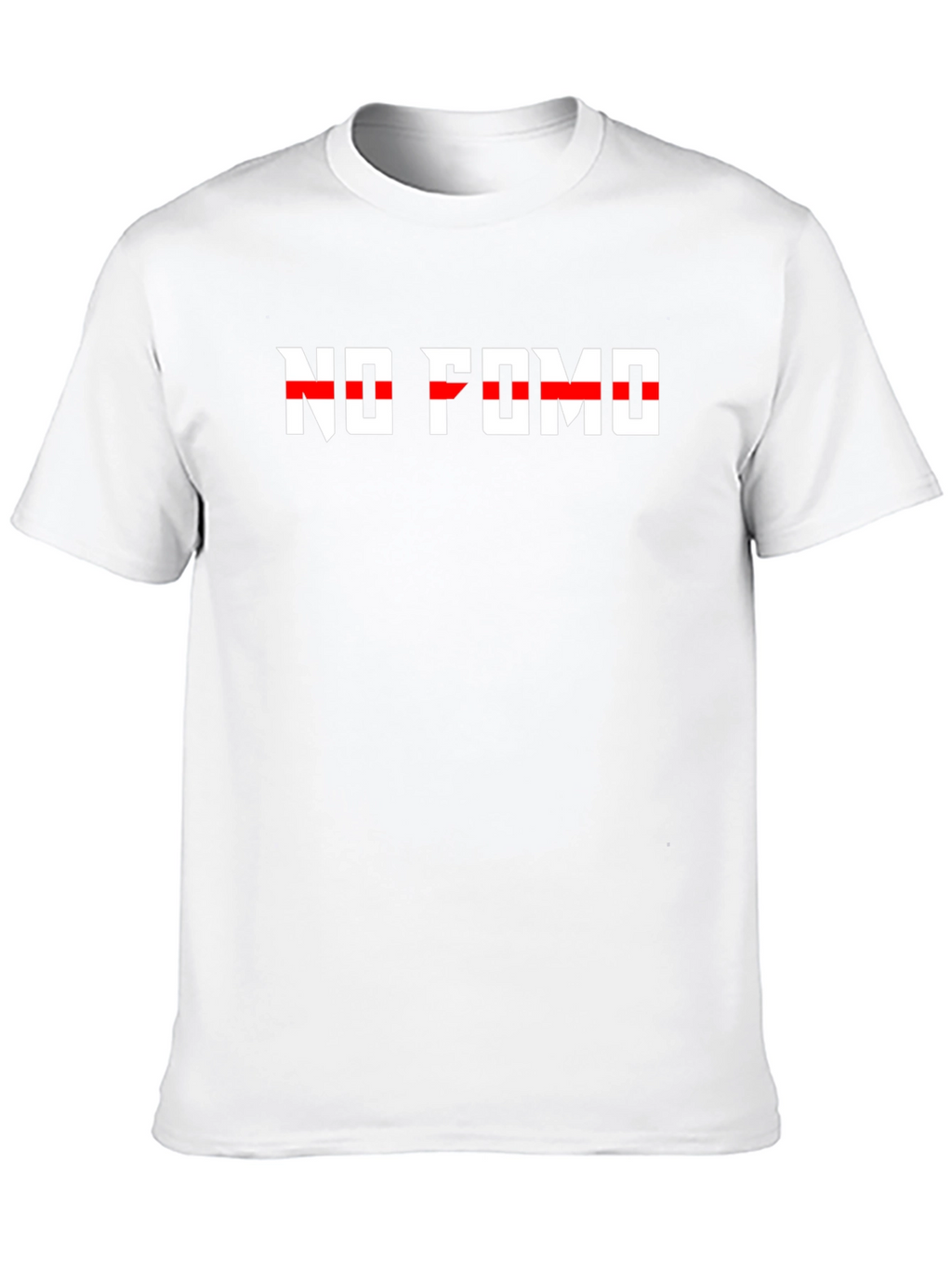 No FOMO Black Graphic Tee