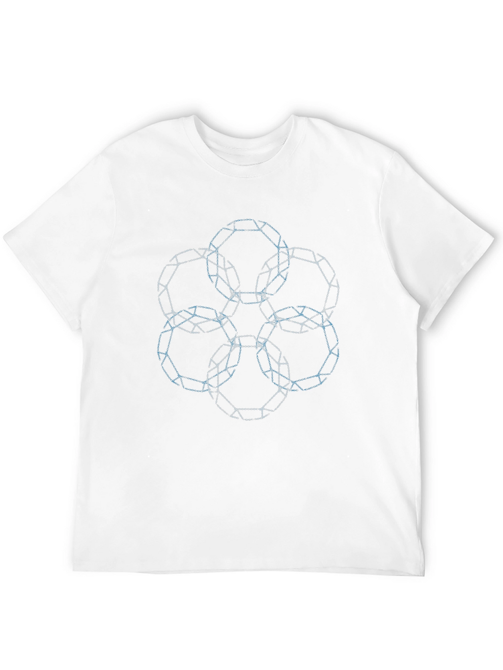 Geometric Rings Graphic T-Shirt - Modern Design