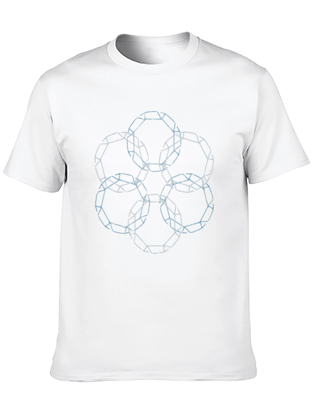 Geometric Rings Graphic T-Shirt - Modern Design
