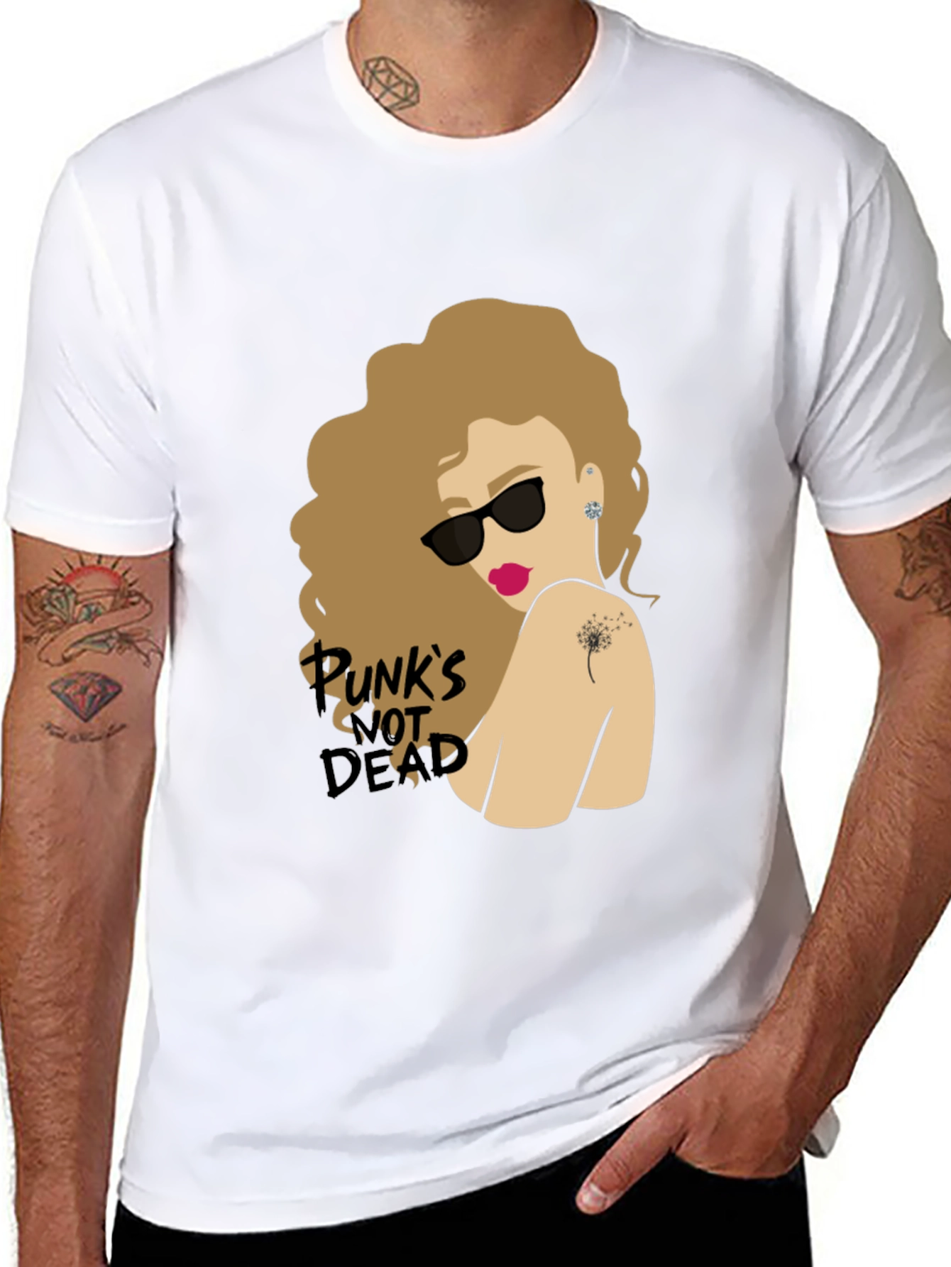 Punks Not Dead Graphic Tee - Unisex