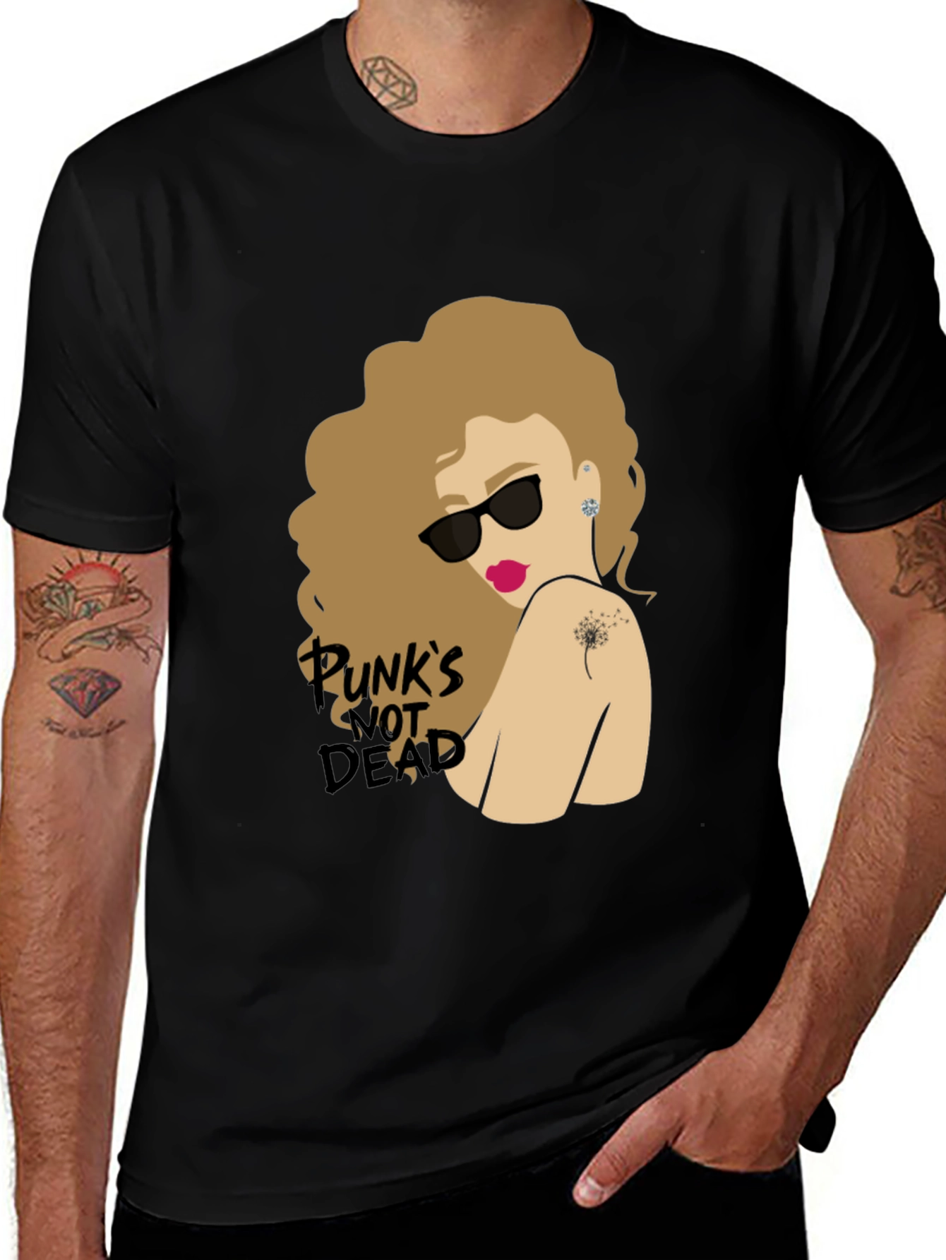 Punks Not Dead Graphic Tee - Unisex